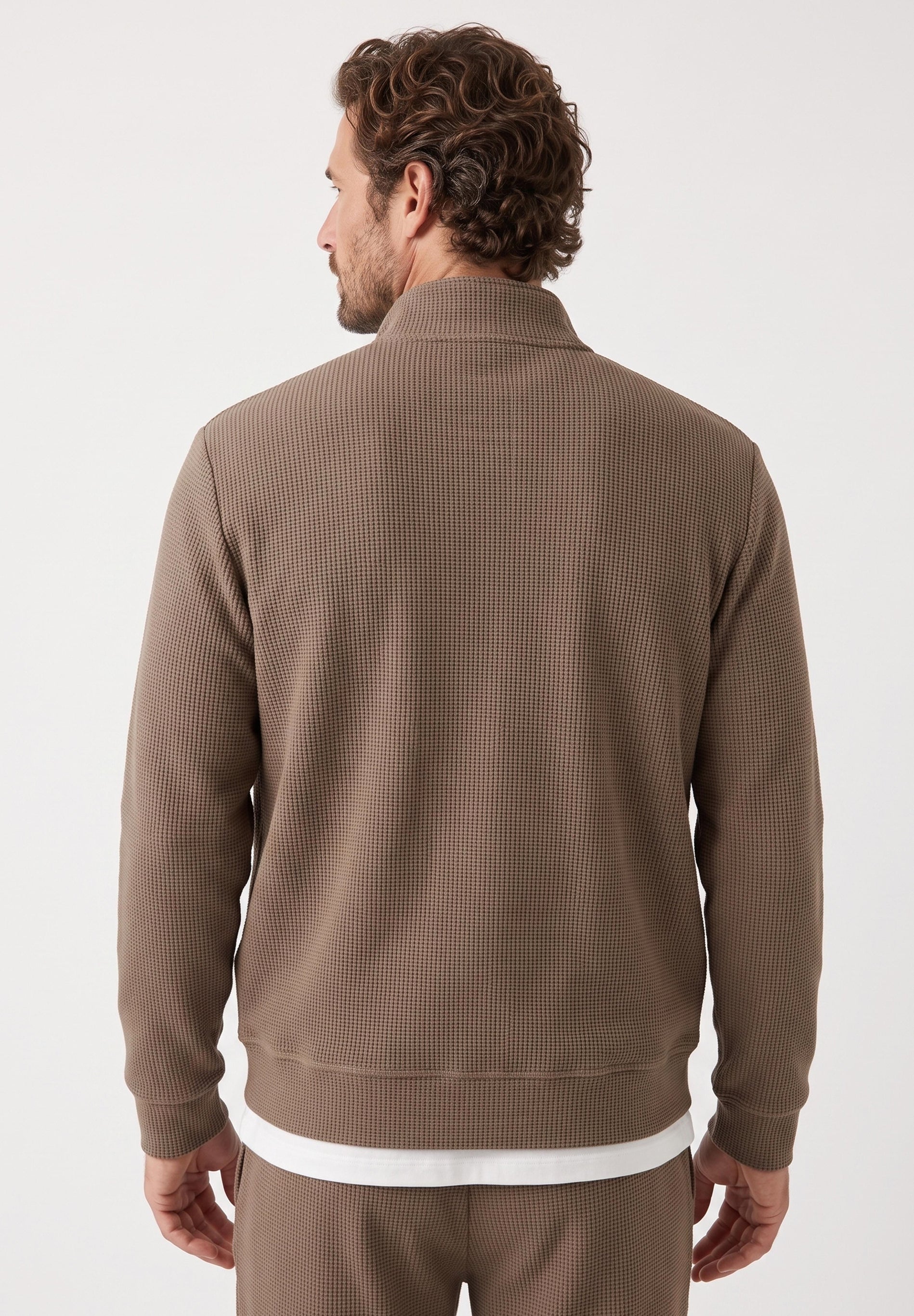 JORRIN | Waffel-Jacke aus Bio-Baumwolle & recyceltem Polyester