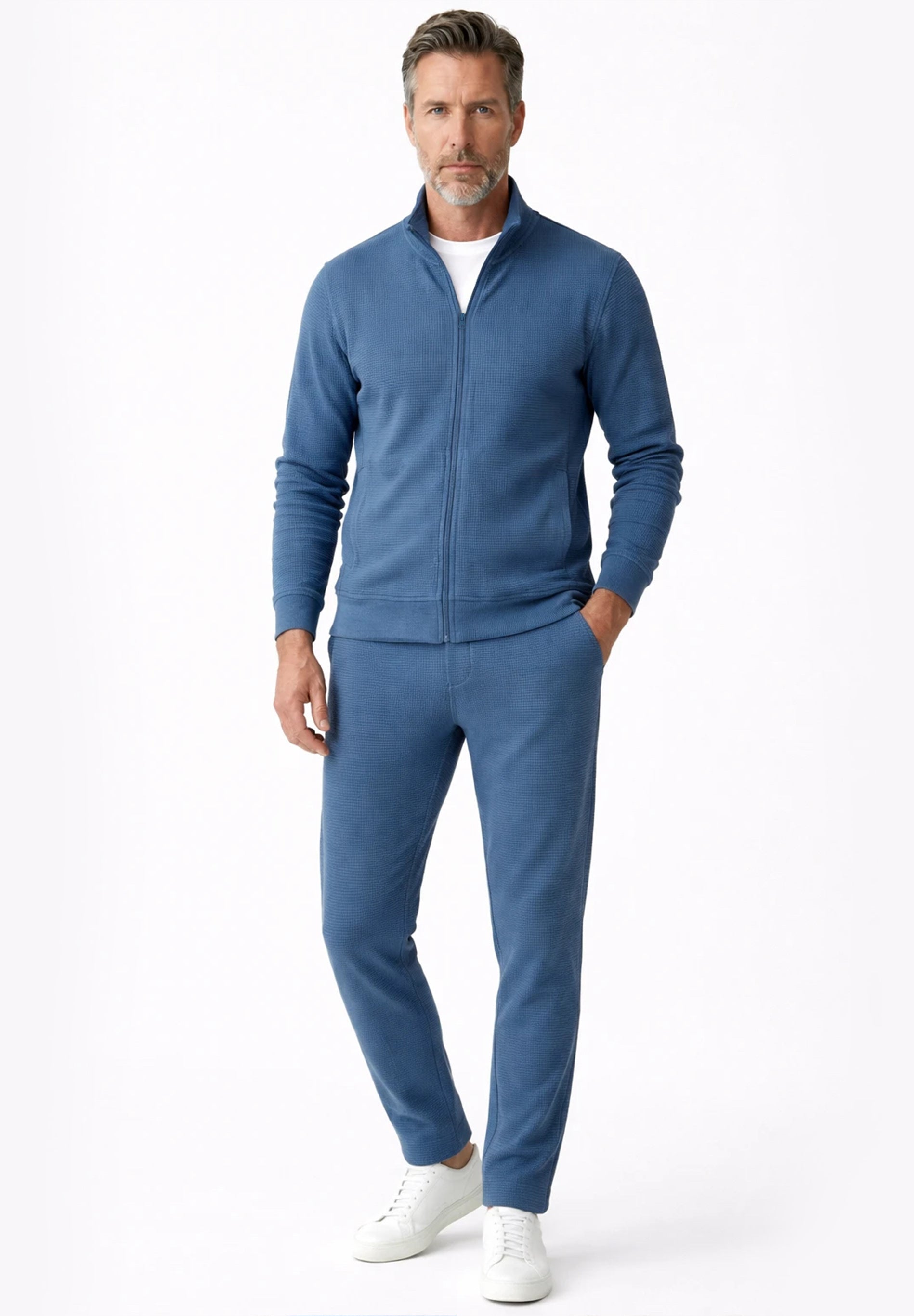 JORRIN | Waffel-Jacke aus Bio-Baumwolle & recyceltem Polyester