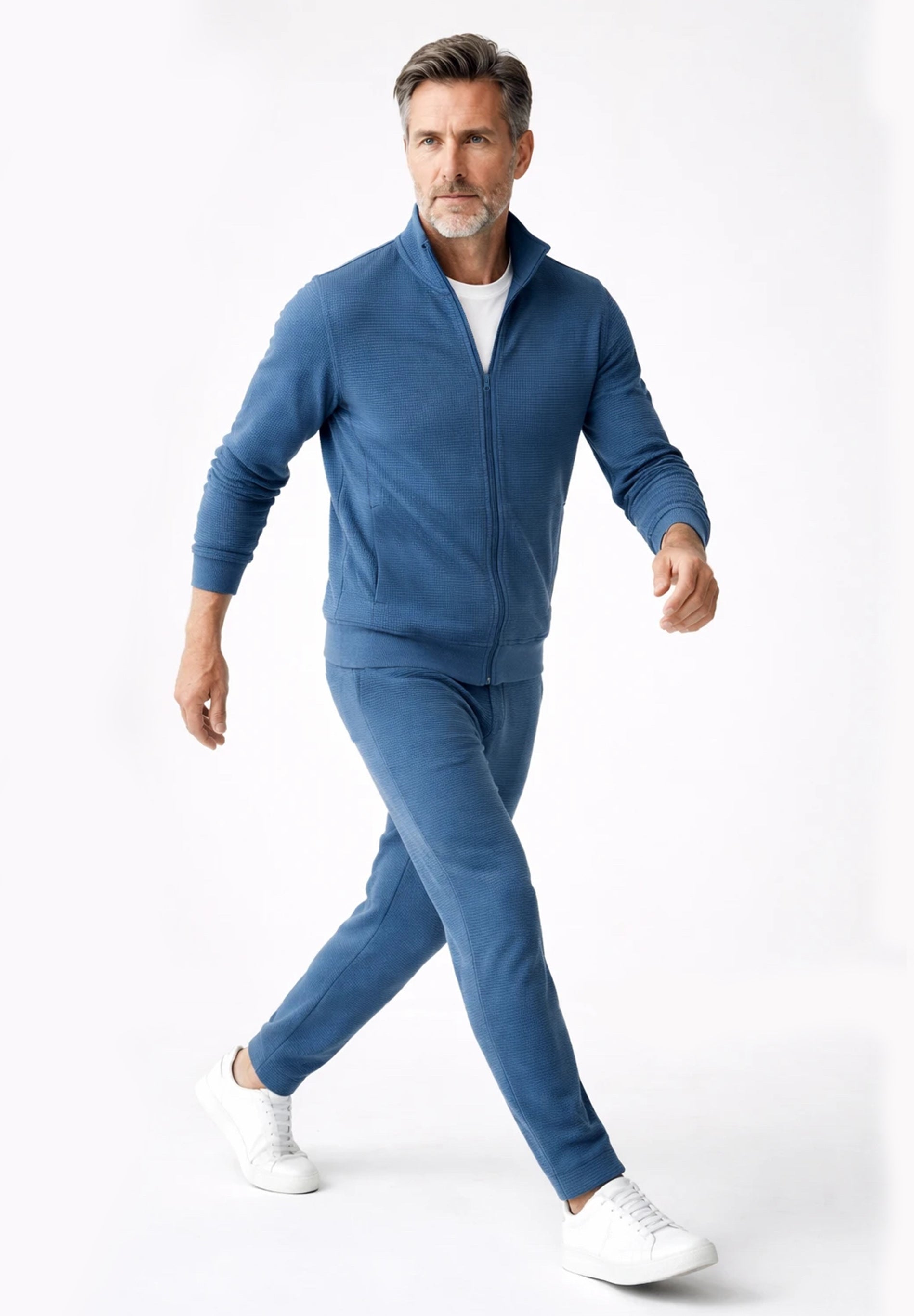 JORRIN | Waffel-Jacke aus Bio-Baumwolle & recyceltem Polyester