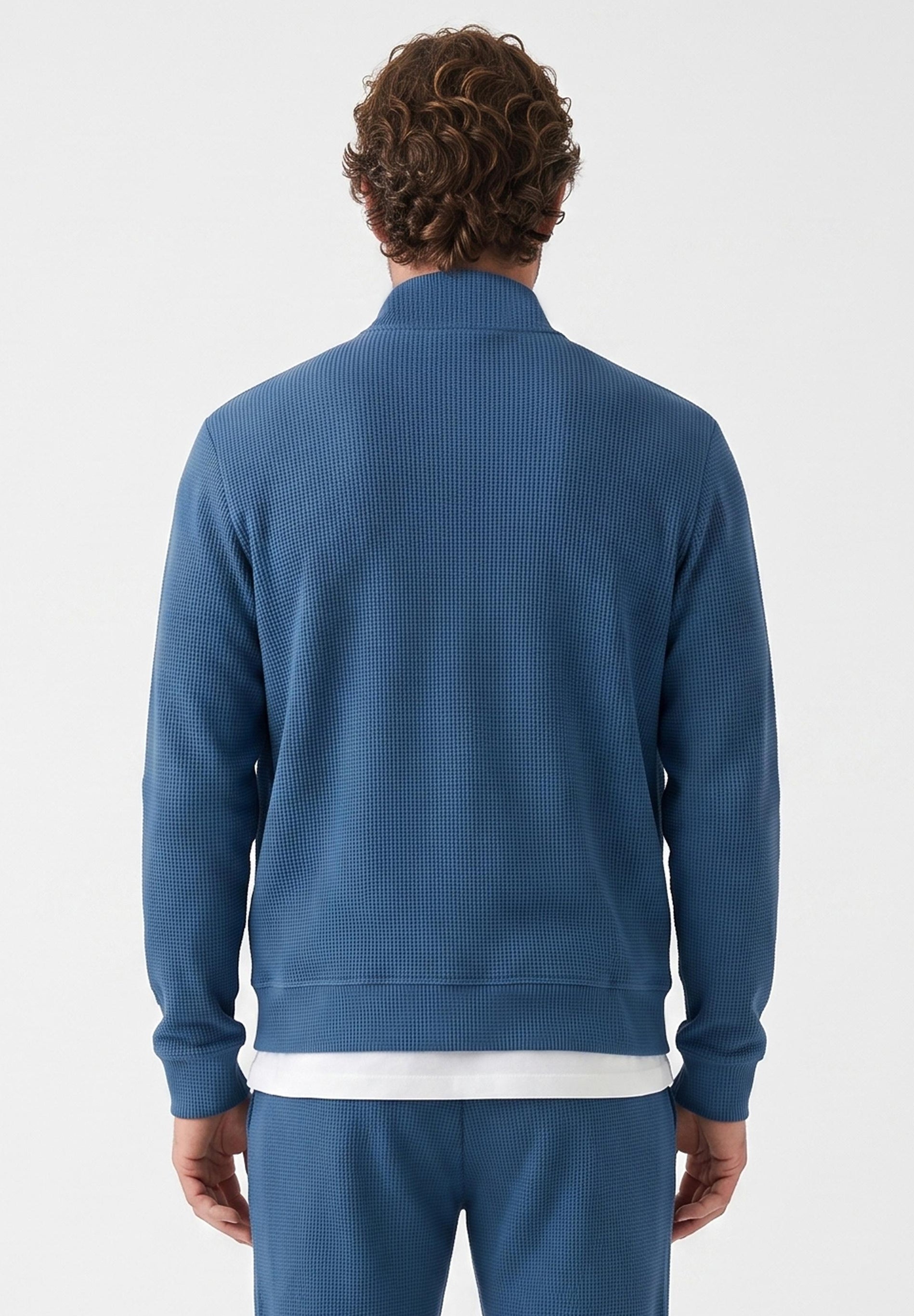 JORRIN | Waffel-Jacke aus Bio-Baumwolle & recyceltem Polyester