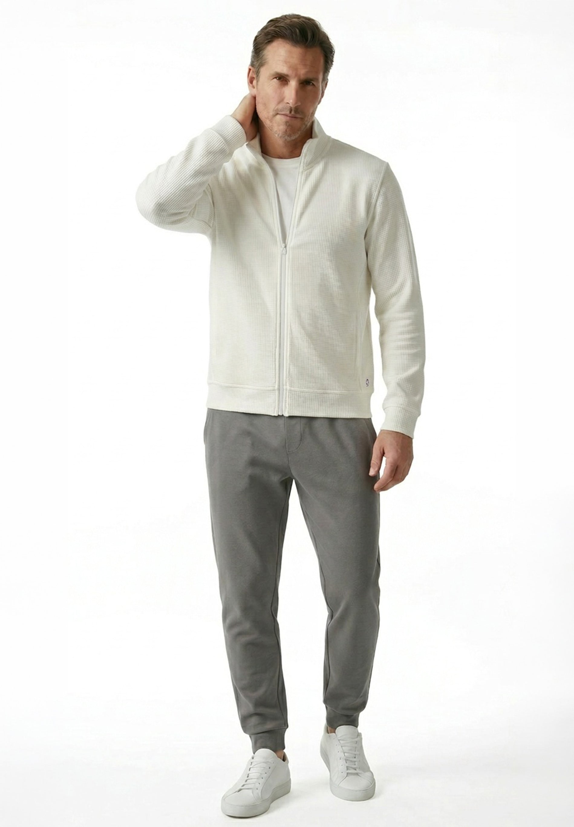 JORRIN | Waffel-Jacke aus Bio-Baumwolle & recyceltem Polyester