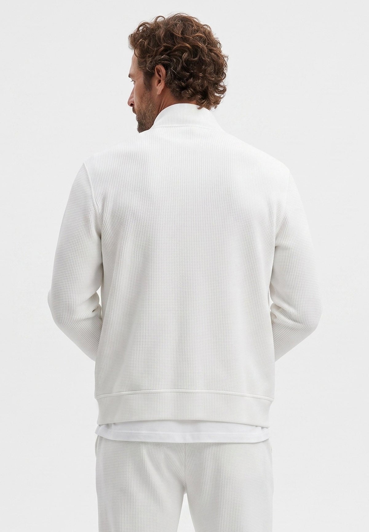 JORRIN | Waffel-Jacke aus Bio-Baumwolle & recyceltem Polyester