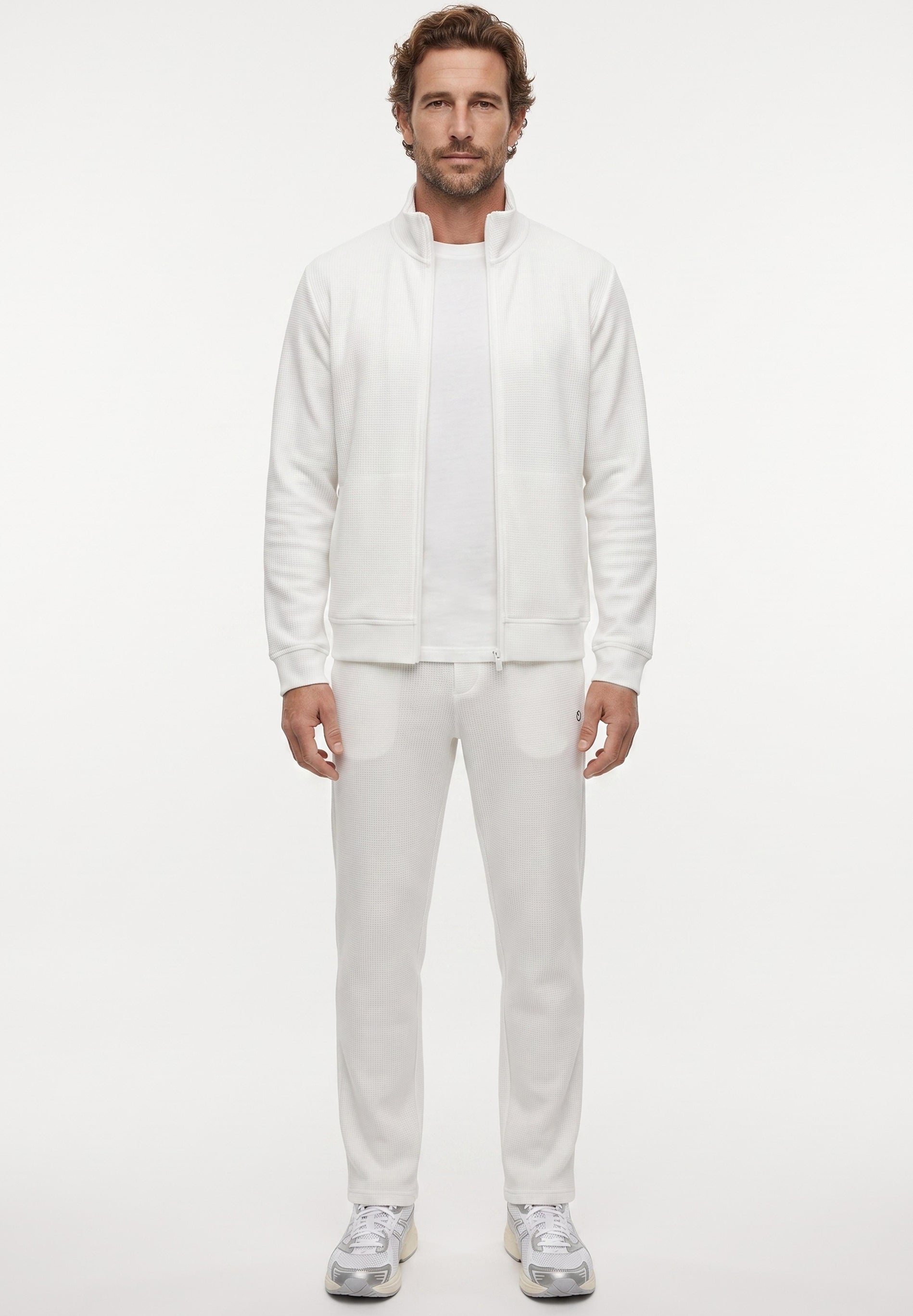 JORRIN | Waffel-Jacke aus Bio-Baumwolle & recyceltem Polyester