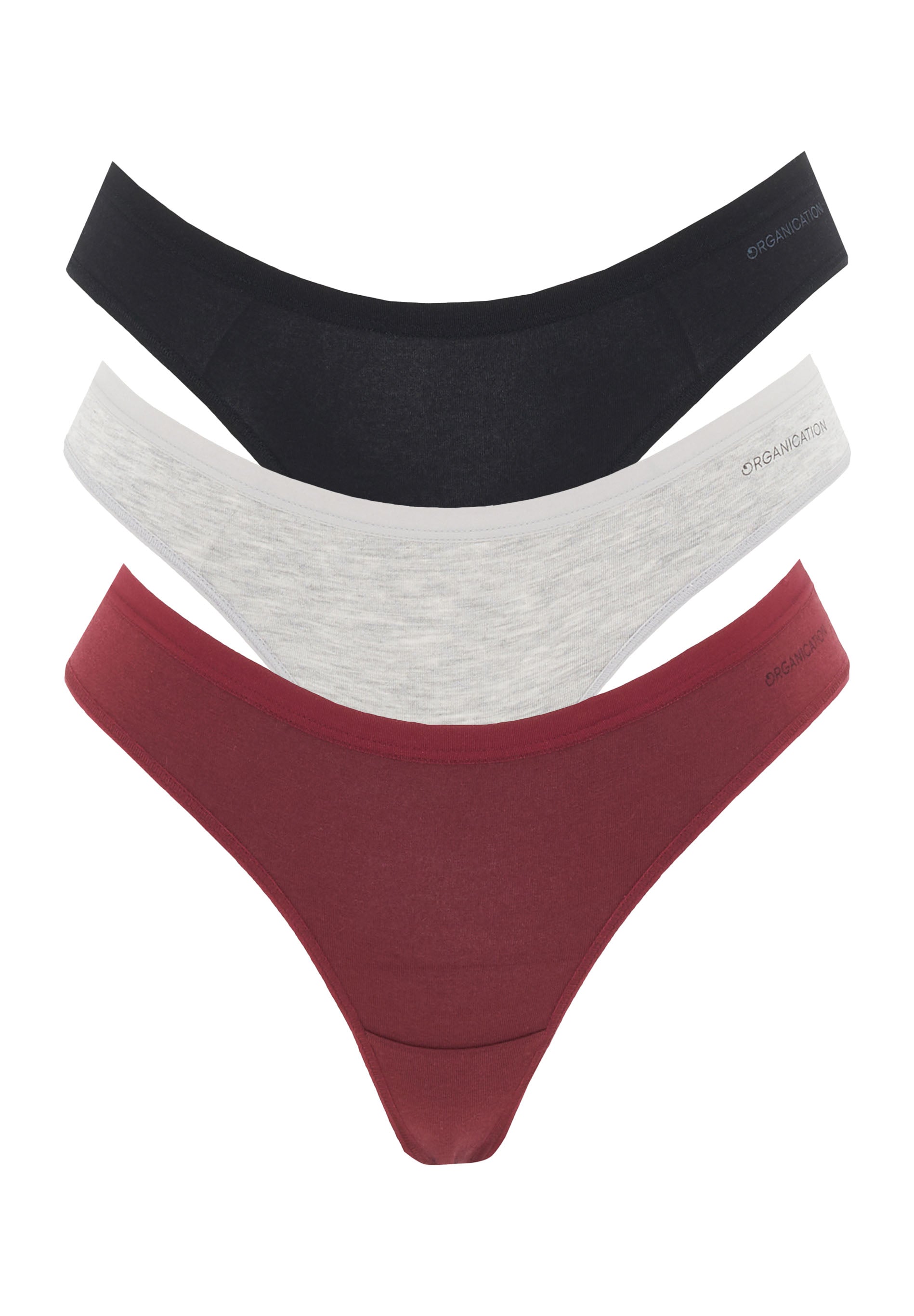 KAVINN | Tanga aus Bio-Baumwolle und TENCEL™ Modal im 3er-Pack