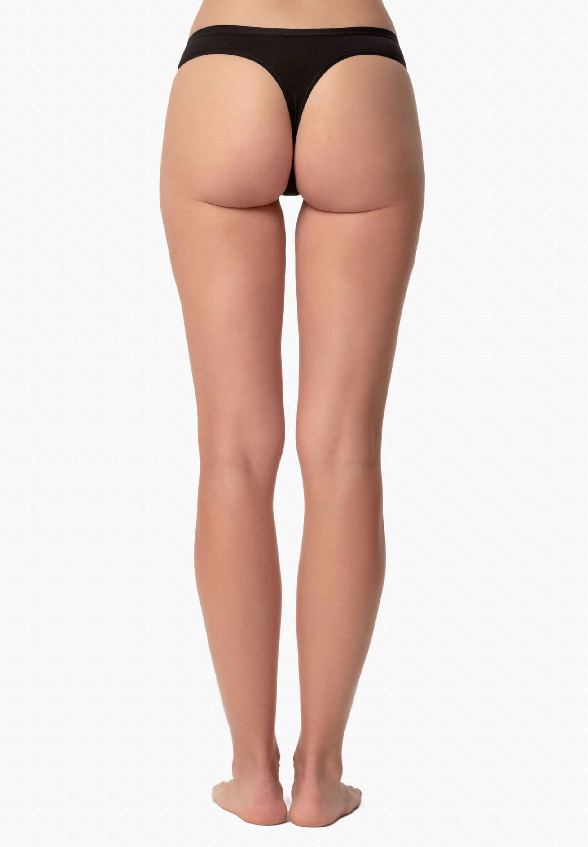 KAVINN | Tanga aus Bio-Baumwolle und TENCEL™ Modal im 3er-Pack