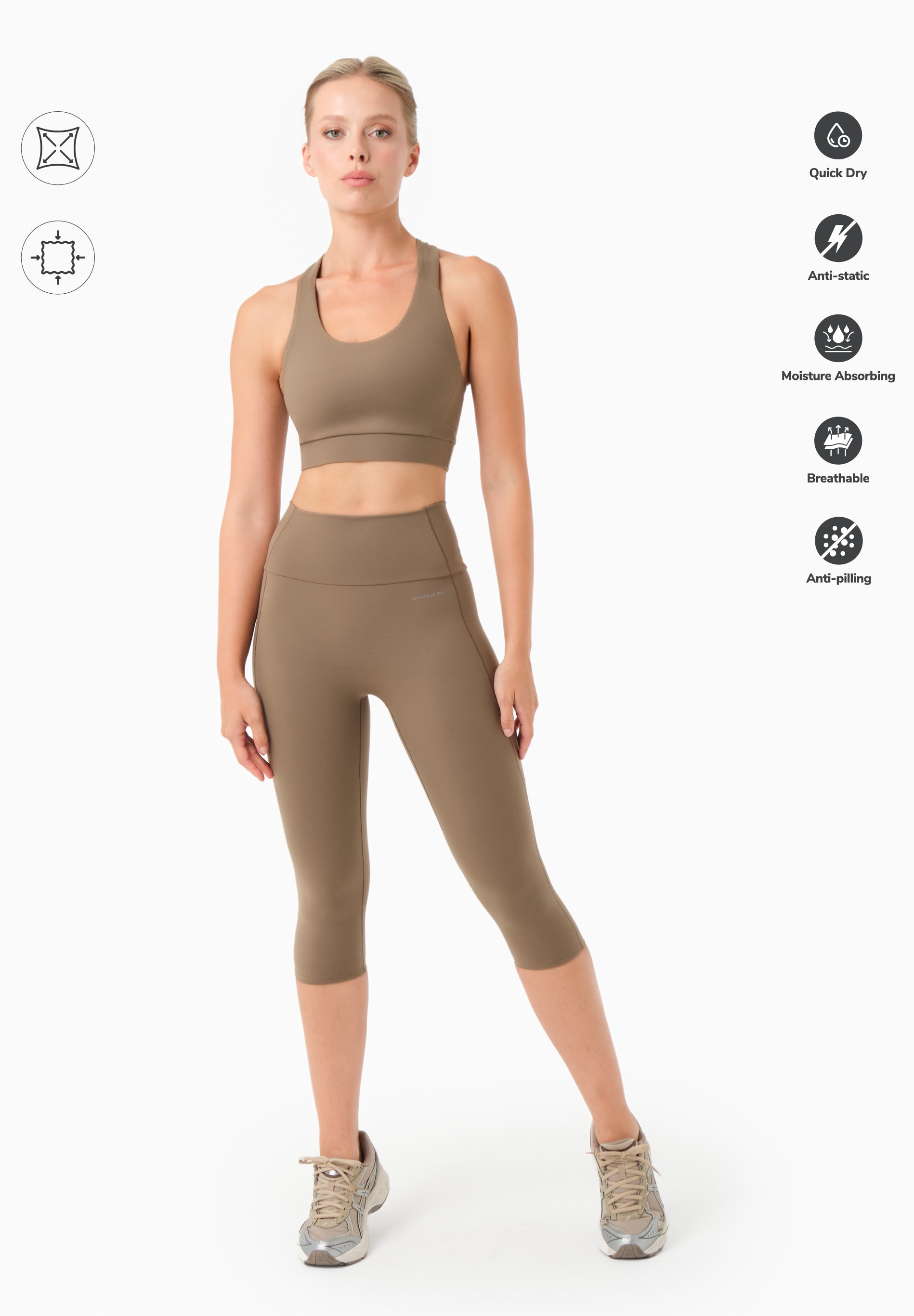 LAILLA | Capri-Leggings aus recyceltem Polyamid