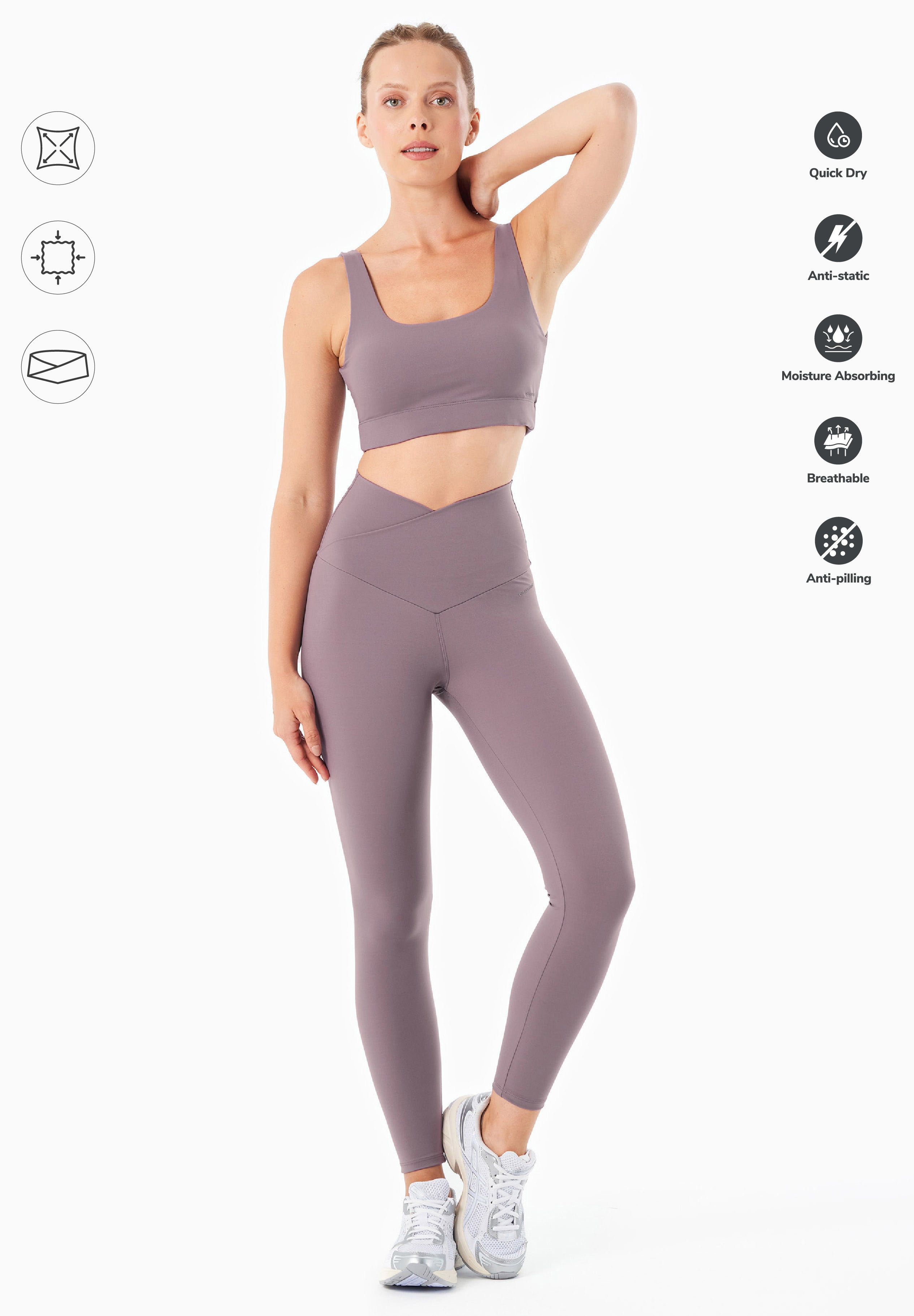 LIBBY | High Waist Leggings aus recyceltem Polyamid