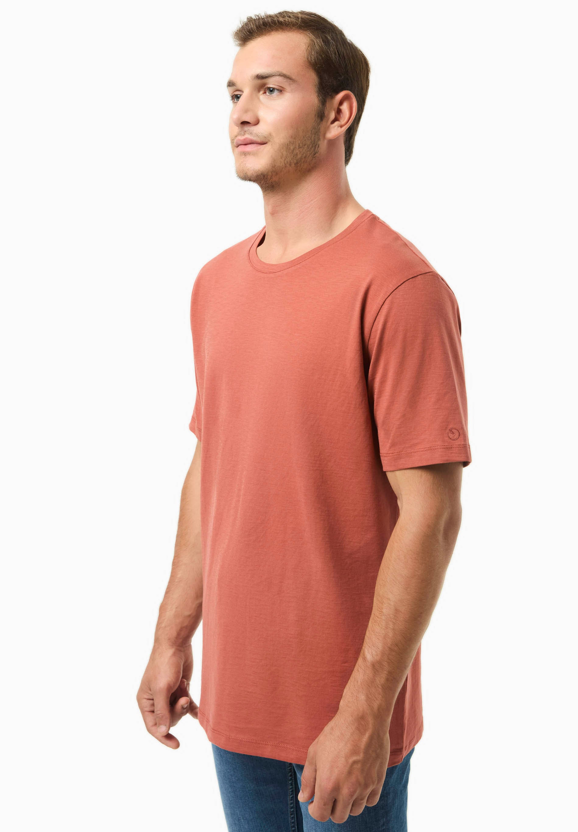 Basic T-Shirt aus Bio-Baumwolle
