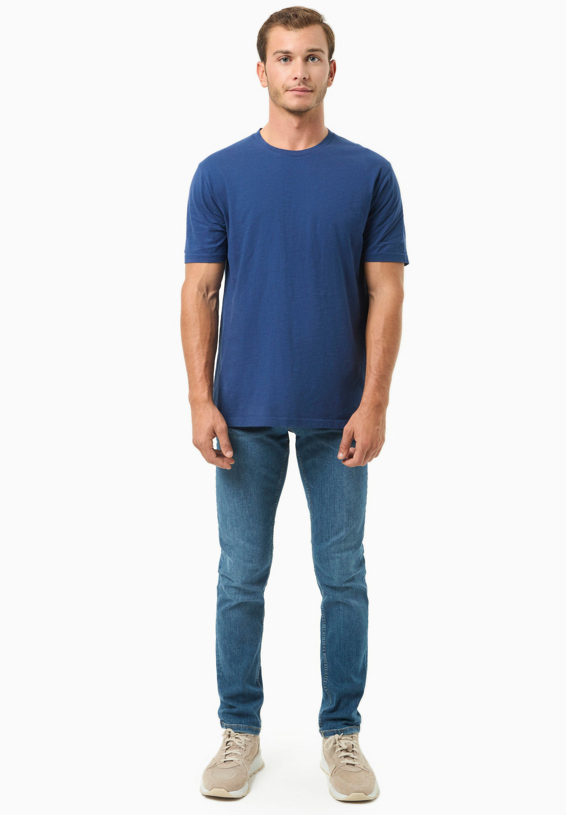 Basic T-Shirt aus Bio-Baumwolle