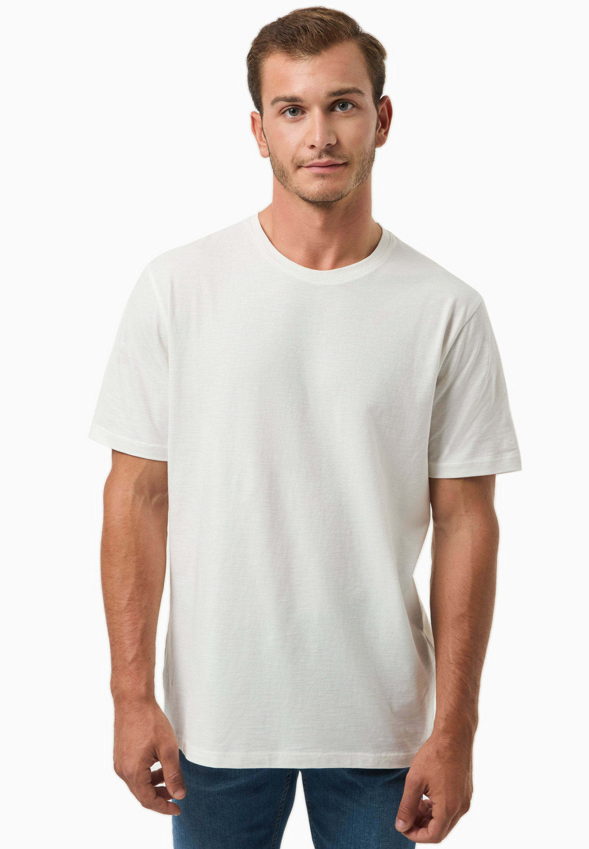Basic T-Shirt aus Bio-Baumwolle