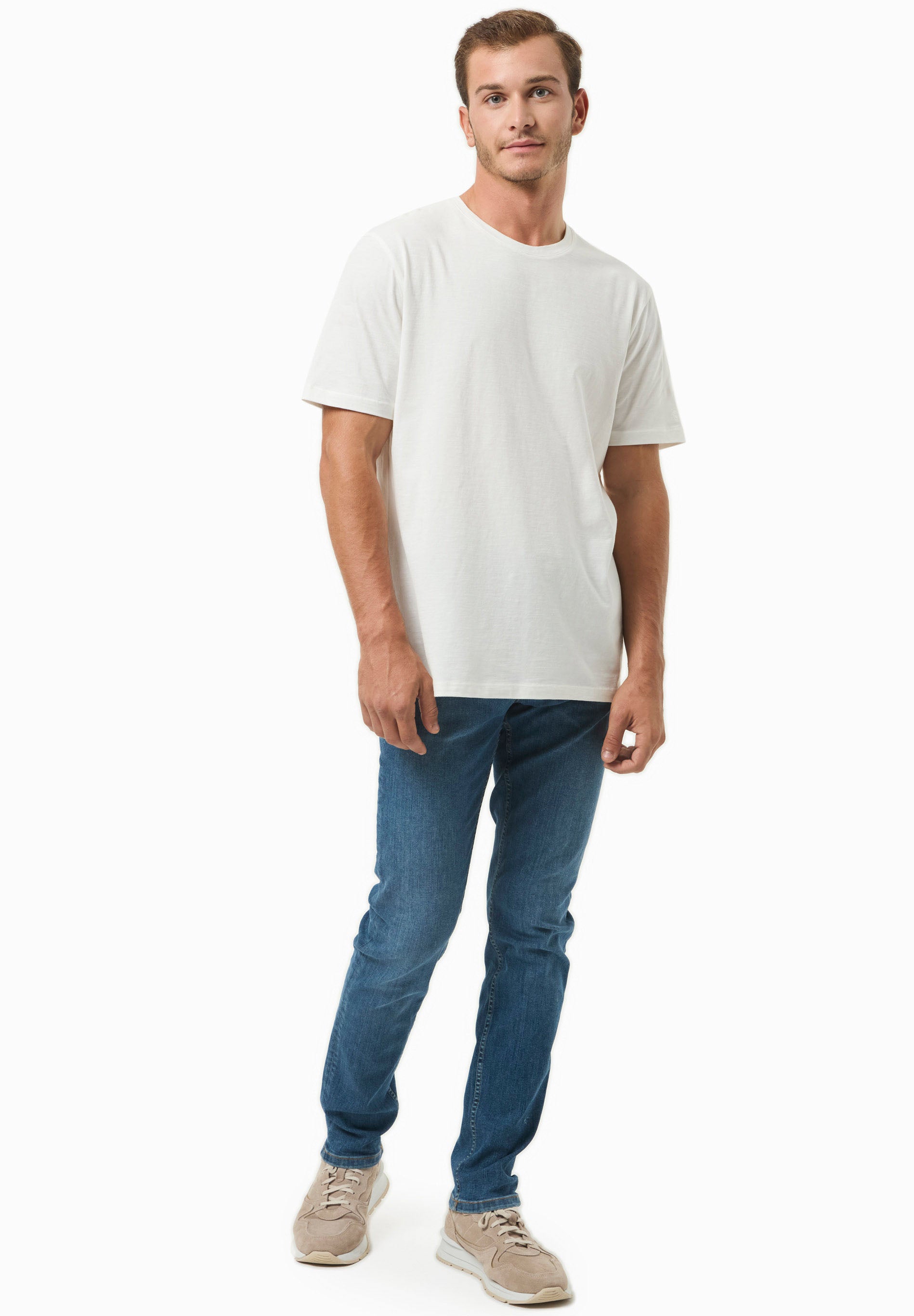 Basic T-Shirt aus Bio-Baumwolle