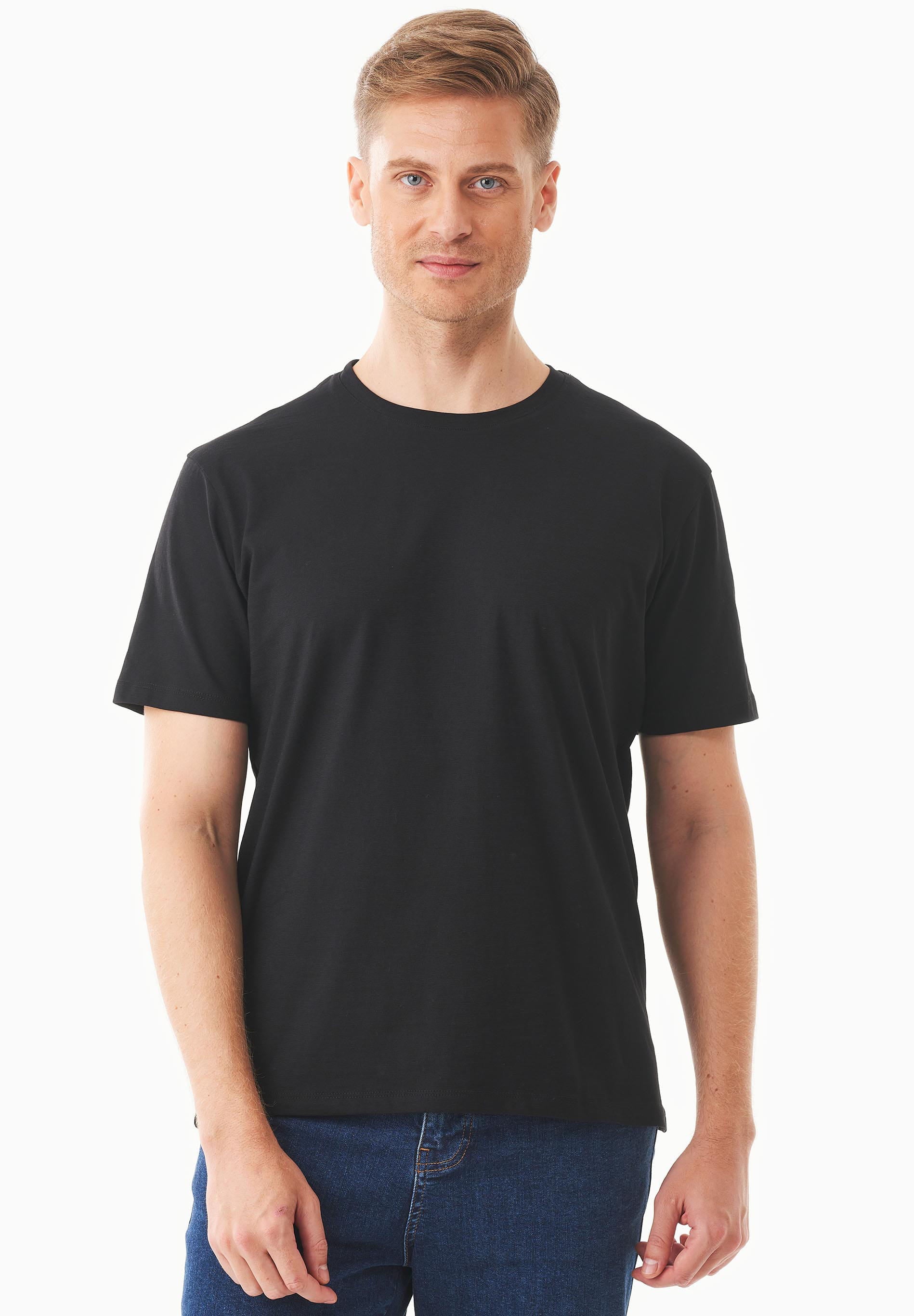 Basic T-Shirt aus Bio-Baumwolle