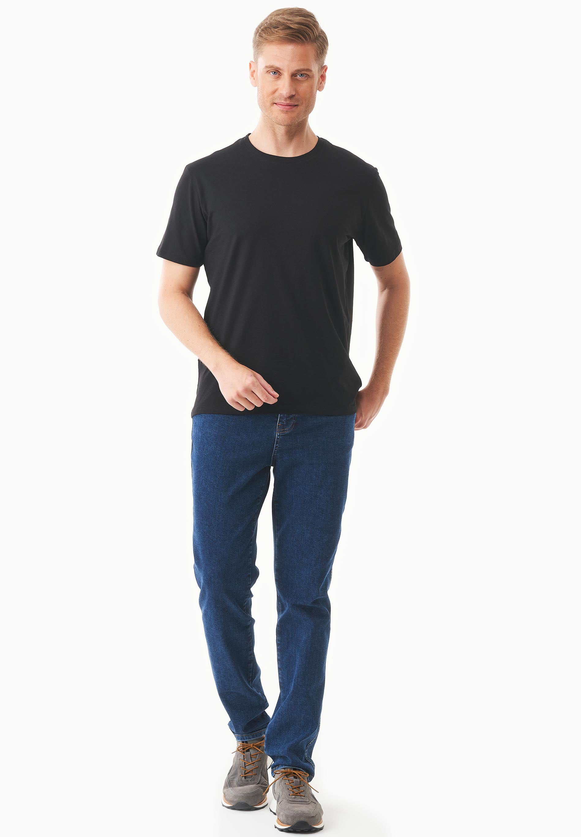 Basic T-Shirt aus Bio-Baumwolle