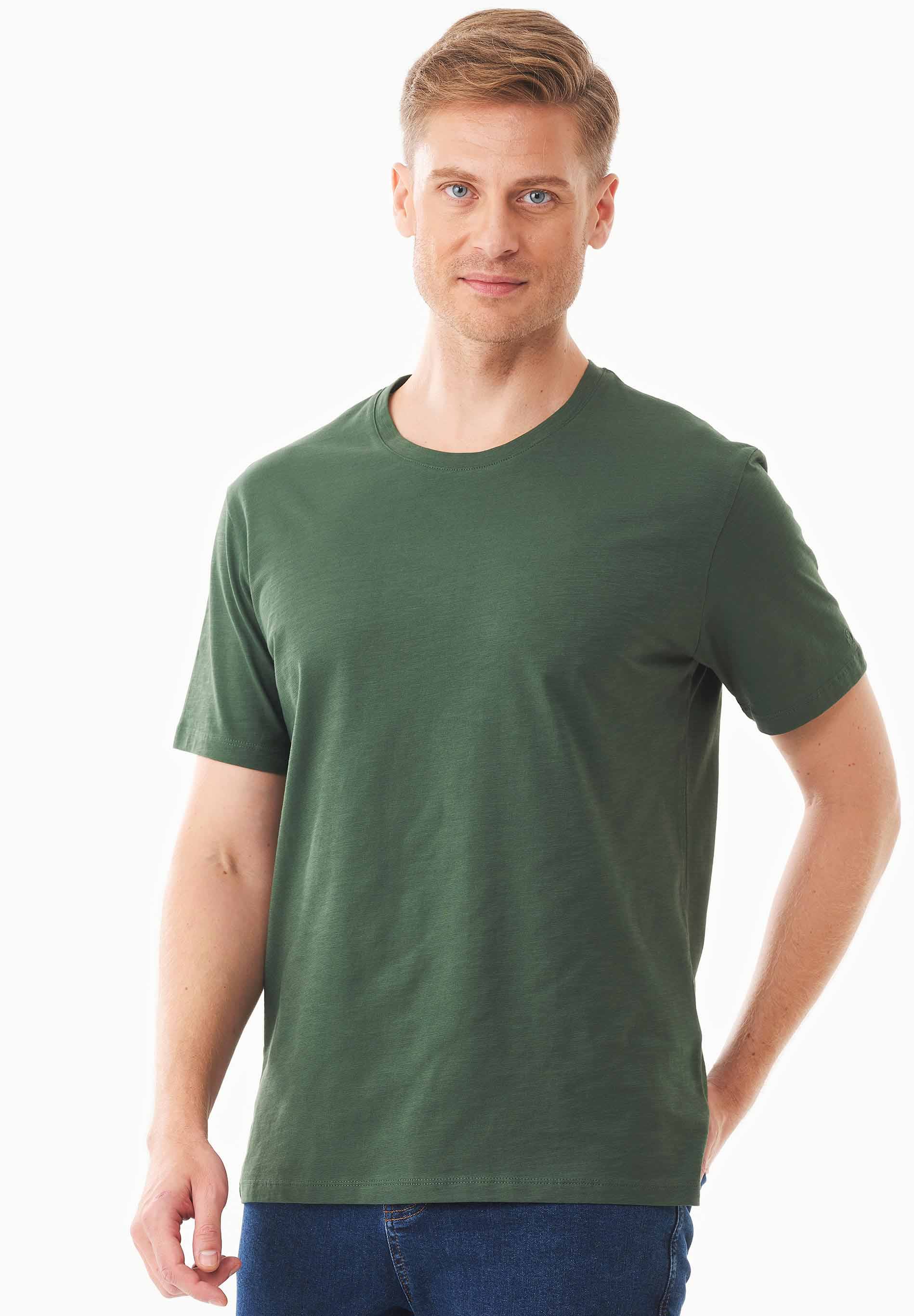 Basic T-Shirt aus Bio-Baumwolle