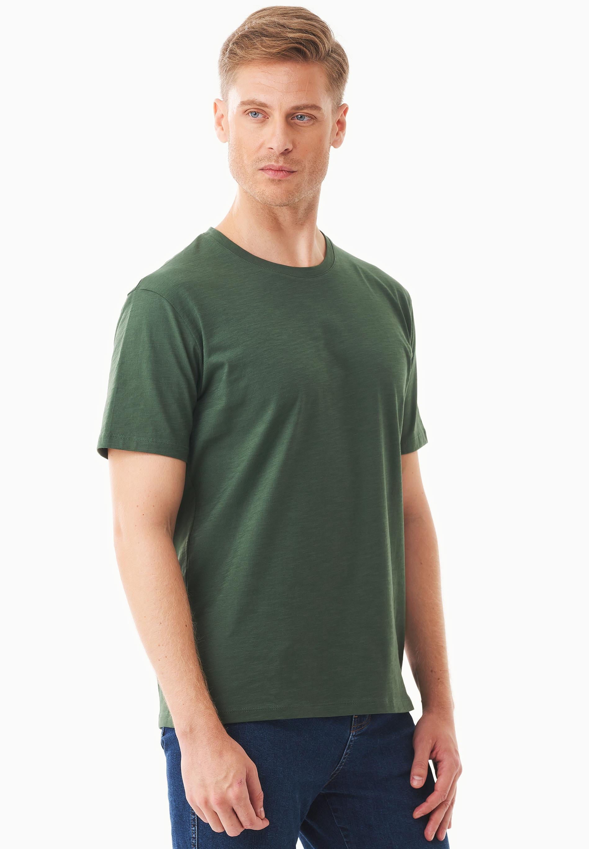 Basic T-Shirt aus Bio-Baumwolle