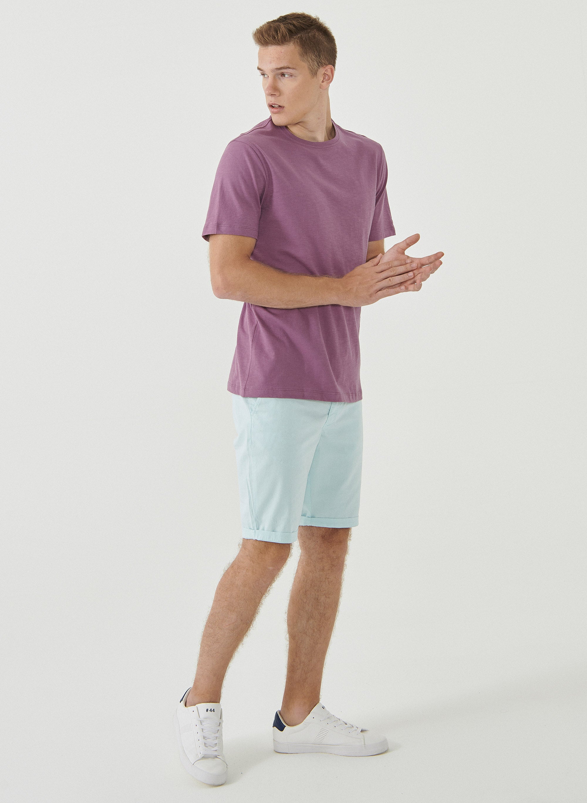 Basic T-Shirt aus Bio-Baumwolle
