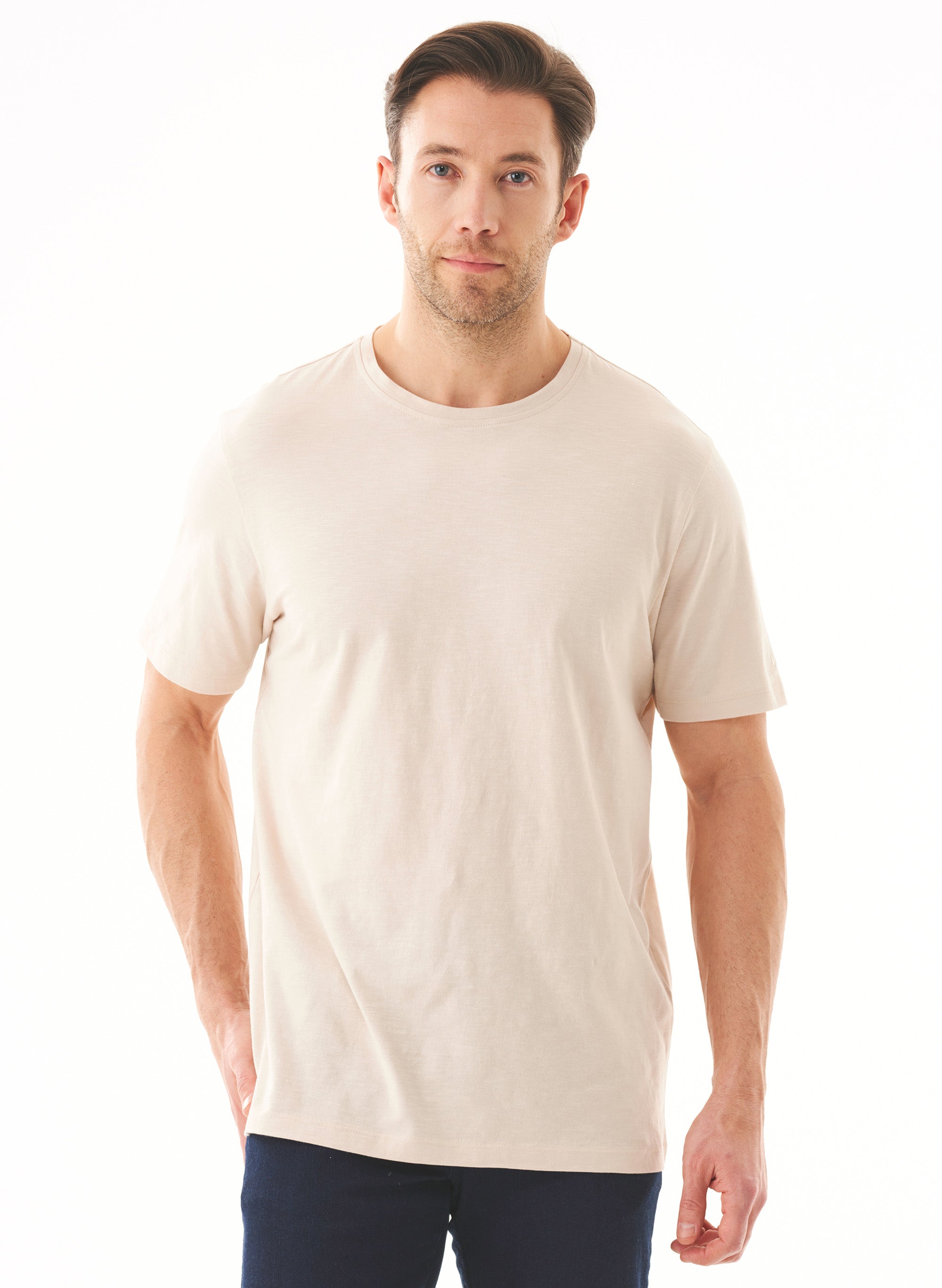 Basic T-Shirt aus Bio-Baumwolle