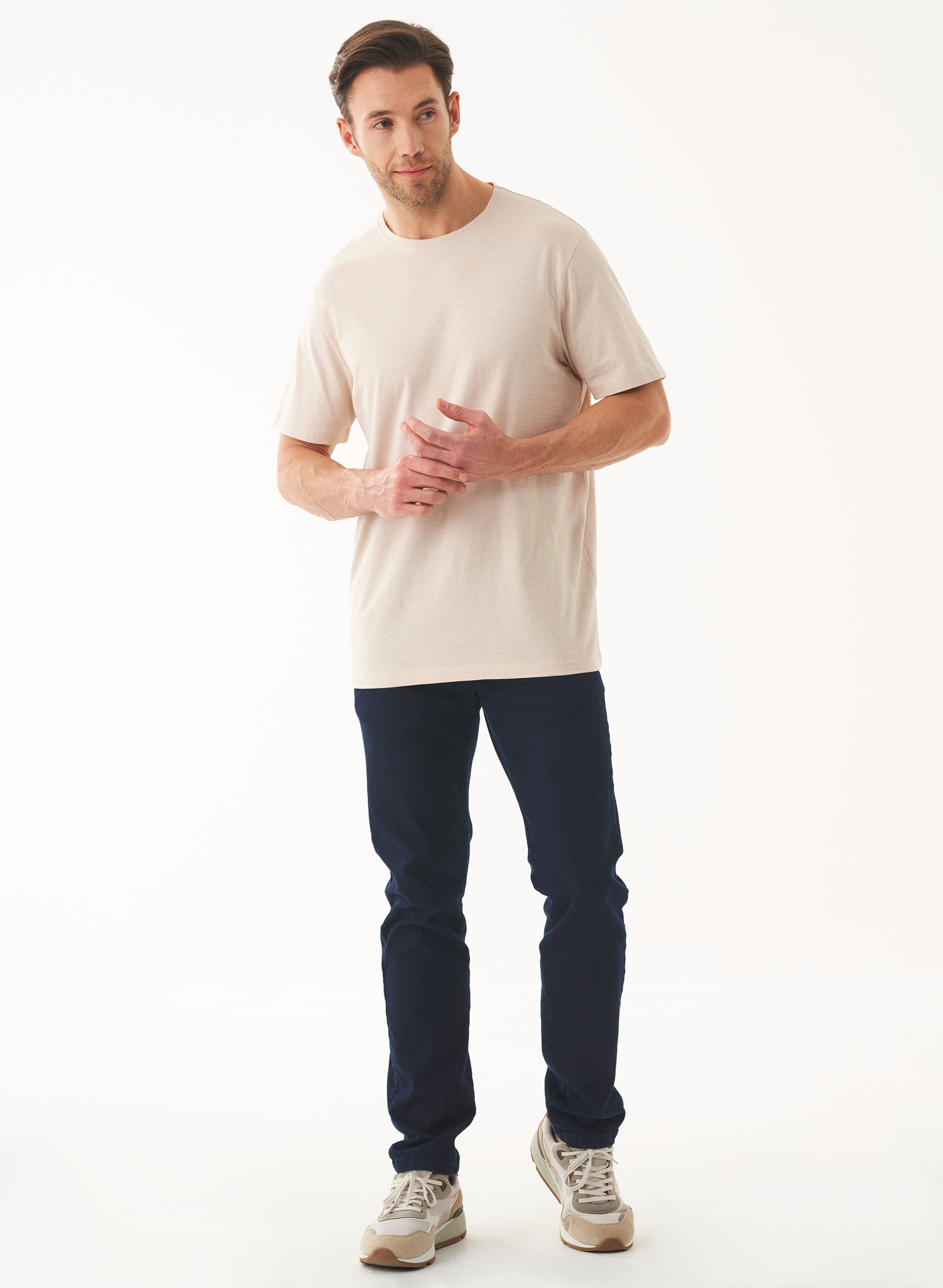 Basic T-Shirt aus Bio-Baumwolle