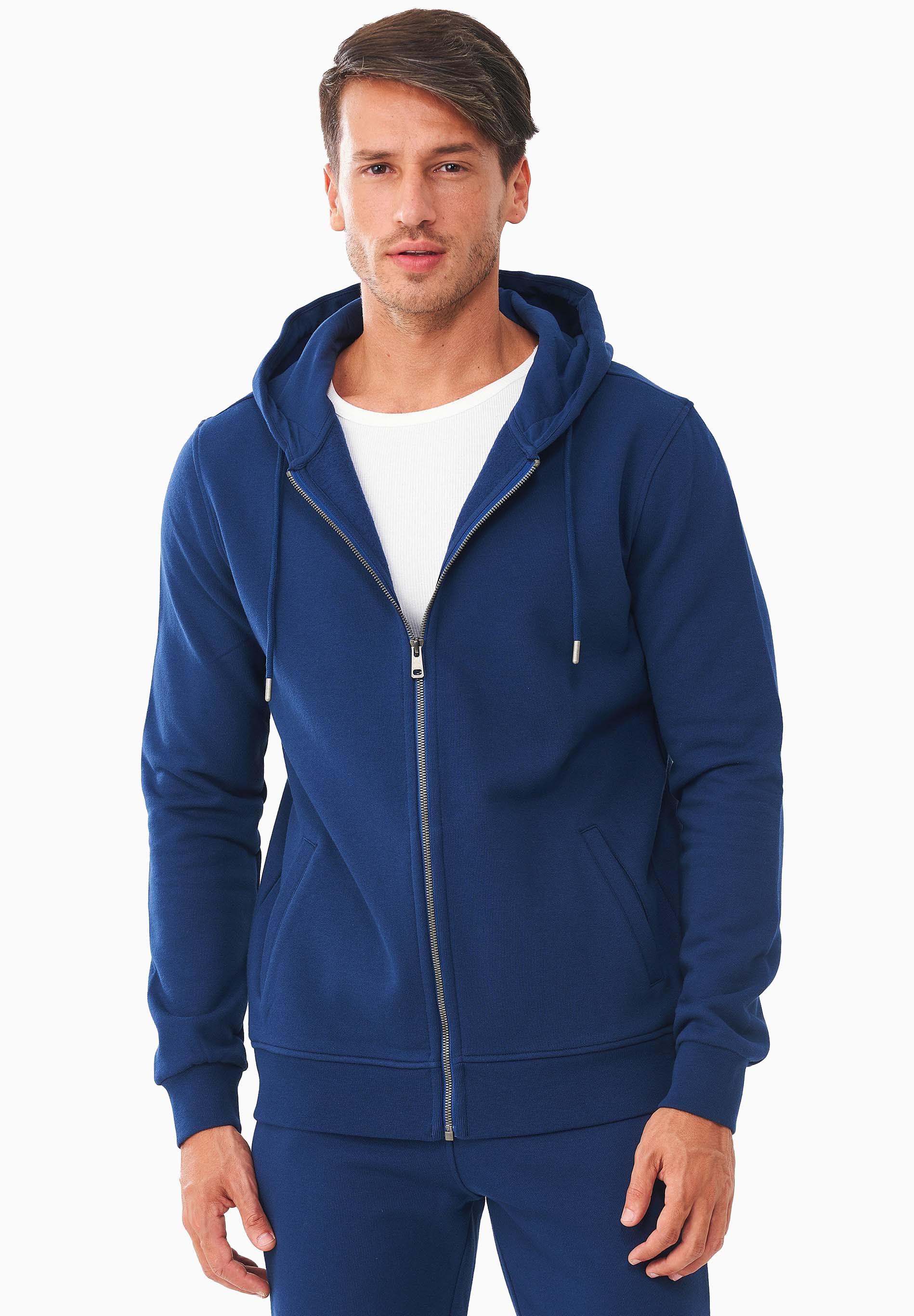 Sweatjacke aus Bio-Baumwolle
