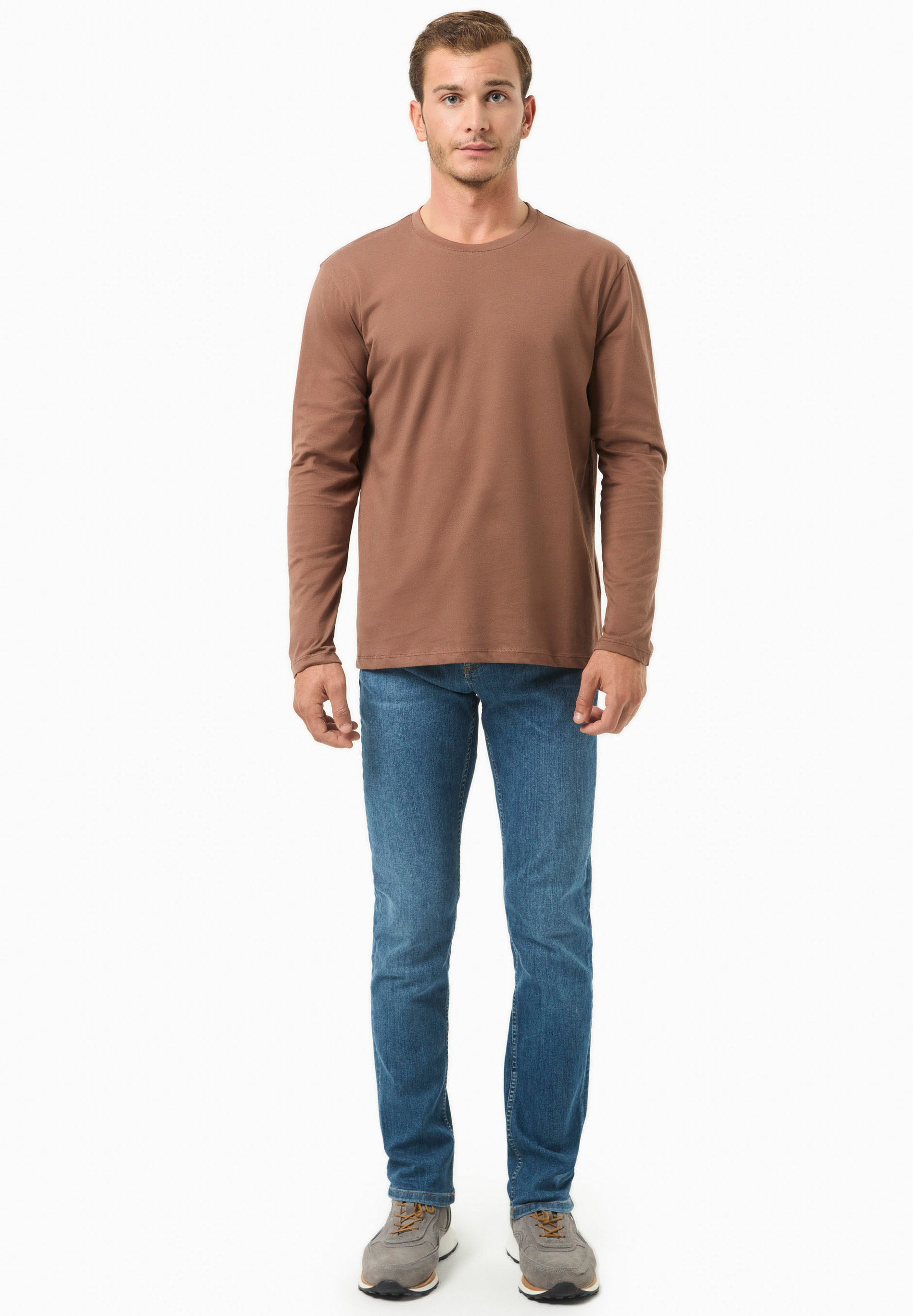Langarmshirt aus Bio-Baumwolle