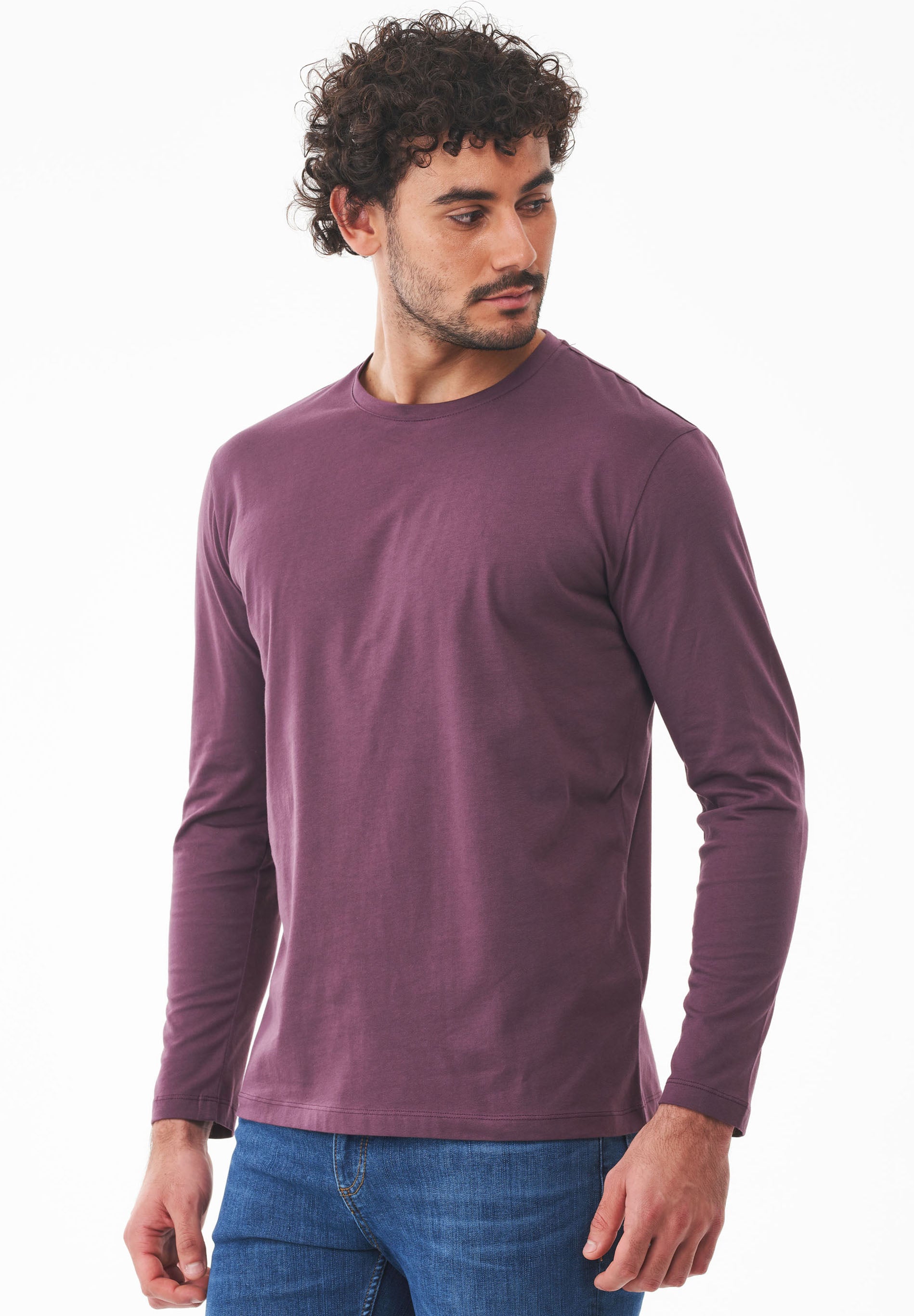 Langarmshirt aus Bio-Baumwolle