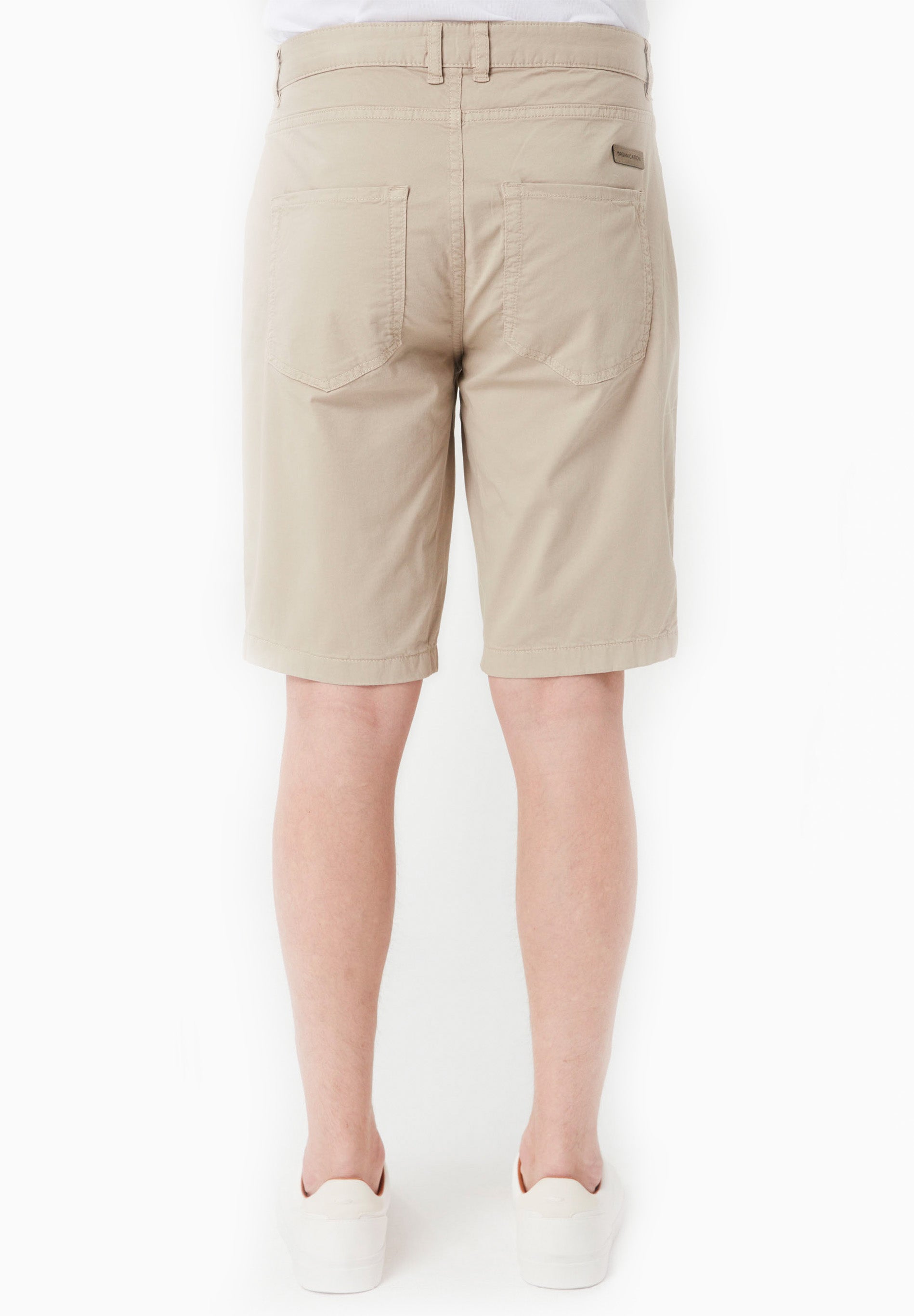 Regular-Fit Shorts aus Bio-Baumwolle