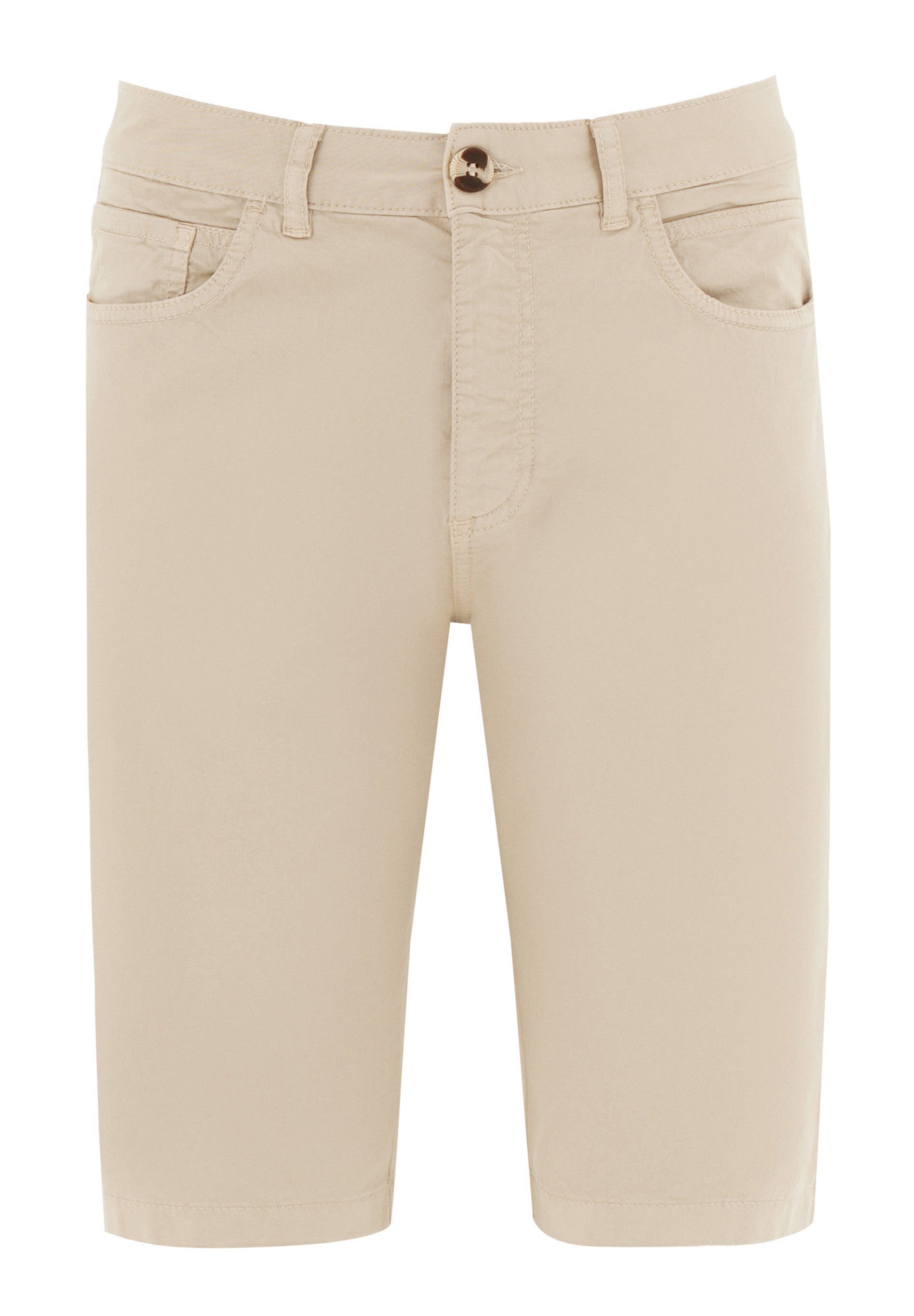 Regular-Fit Shorts aus Bio-Baumwolle