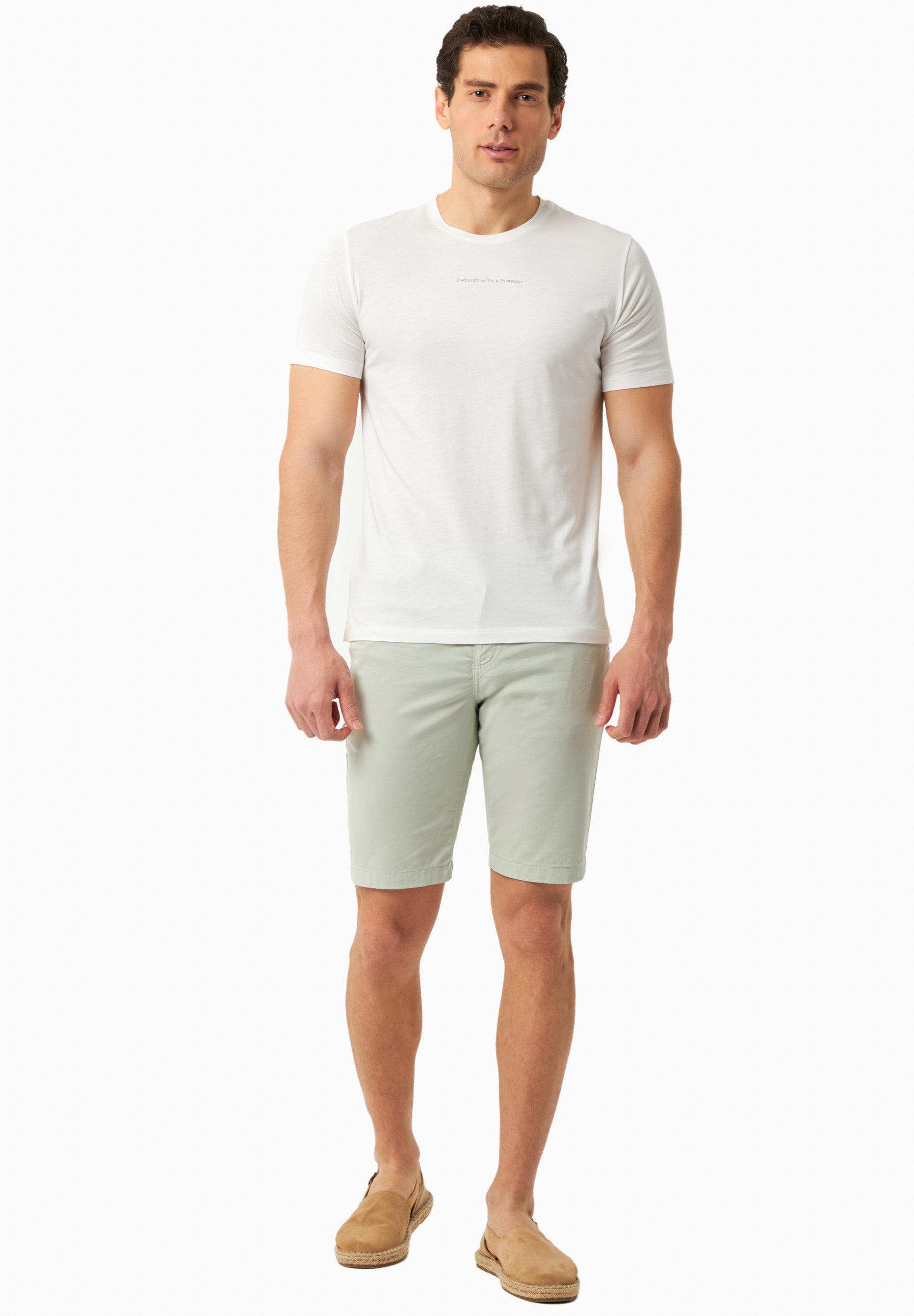 Regular-Fit Shorts aus Bio-Baumwolle