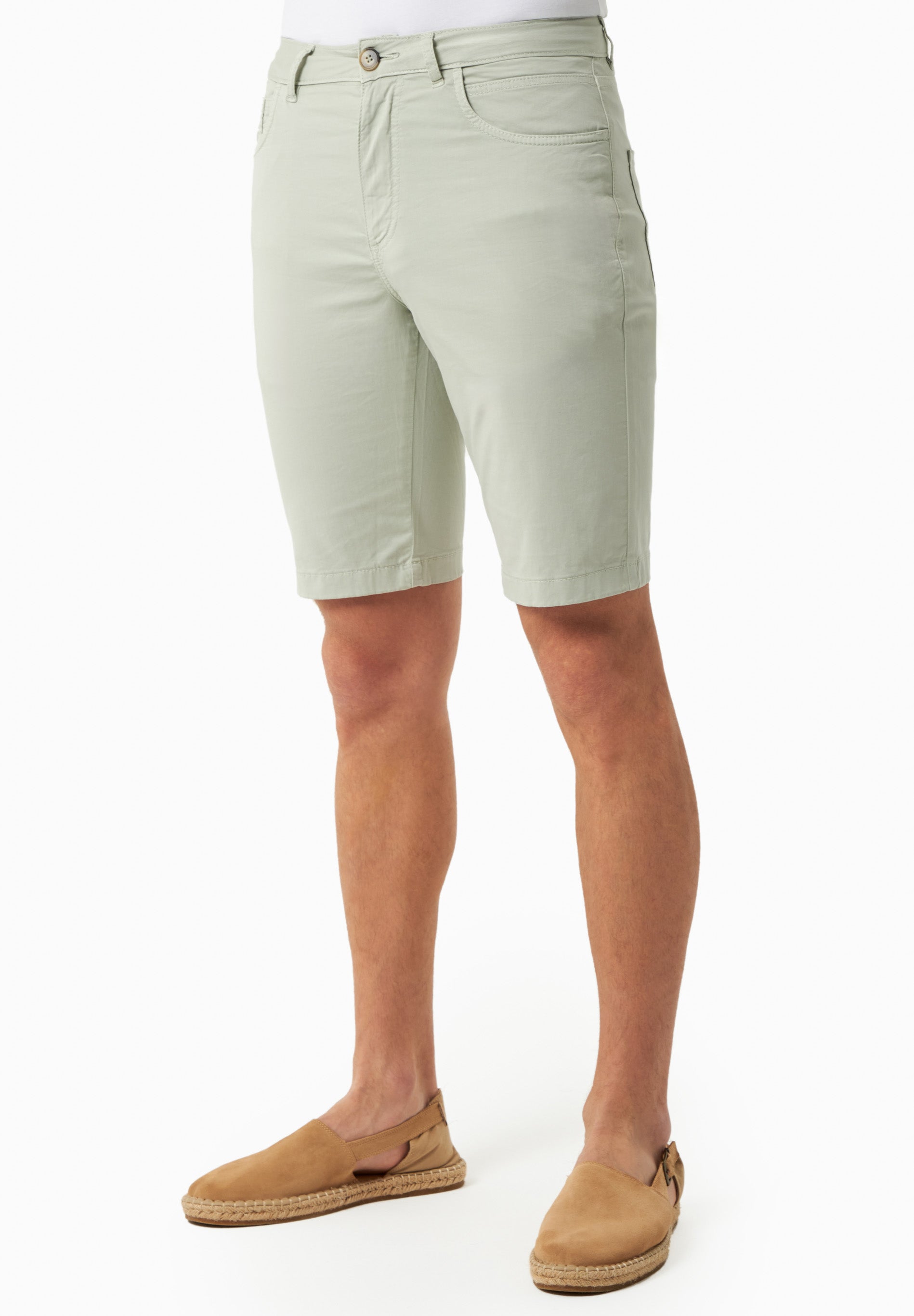Regular-Fit Shorts aus Bio-Baumwolle