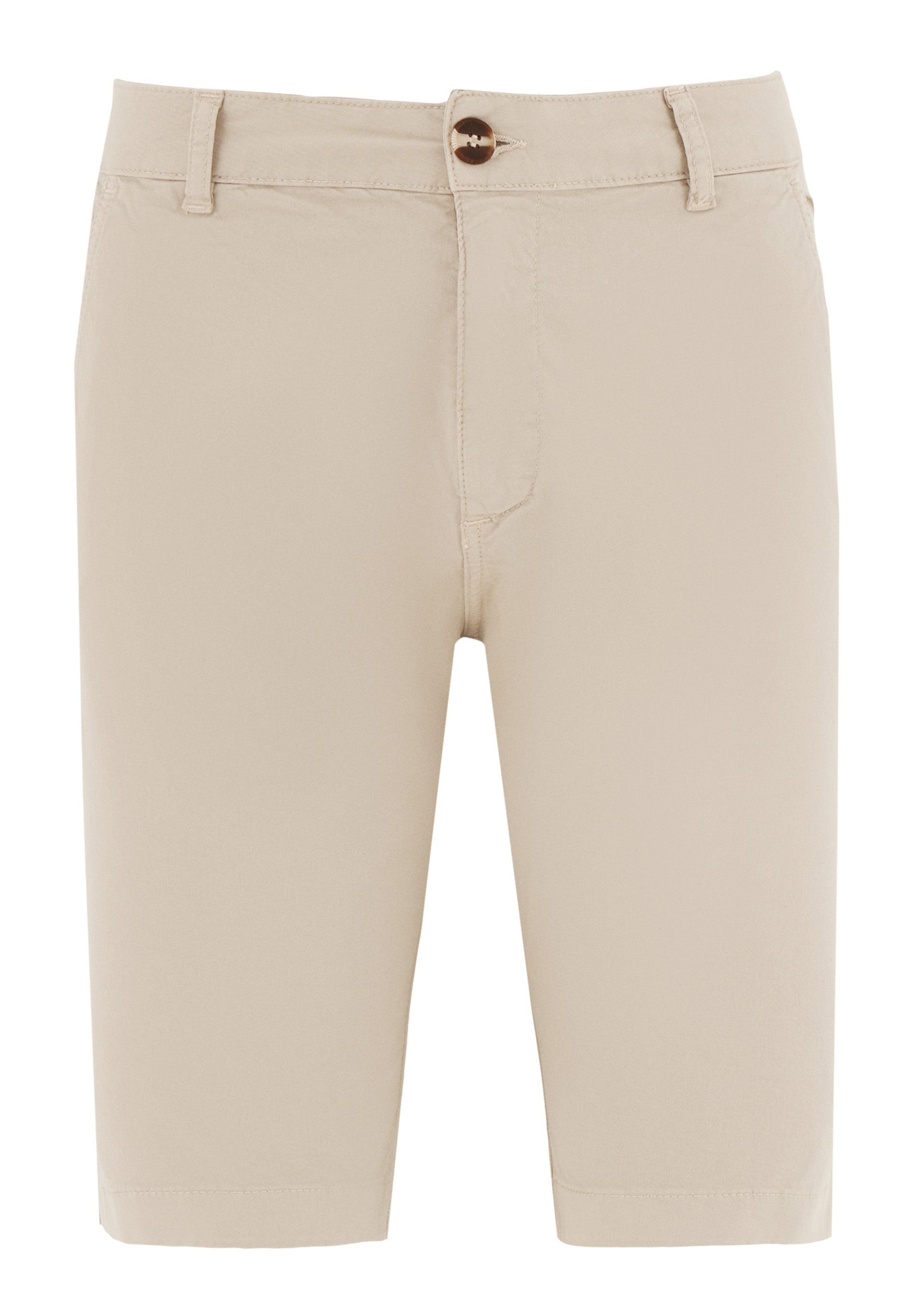 Slim-Fit Shorts aus Bio-Baumwolle