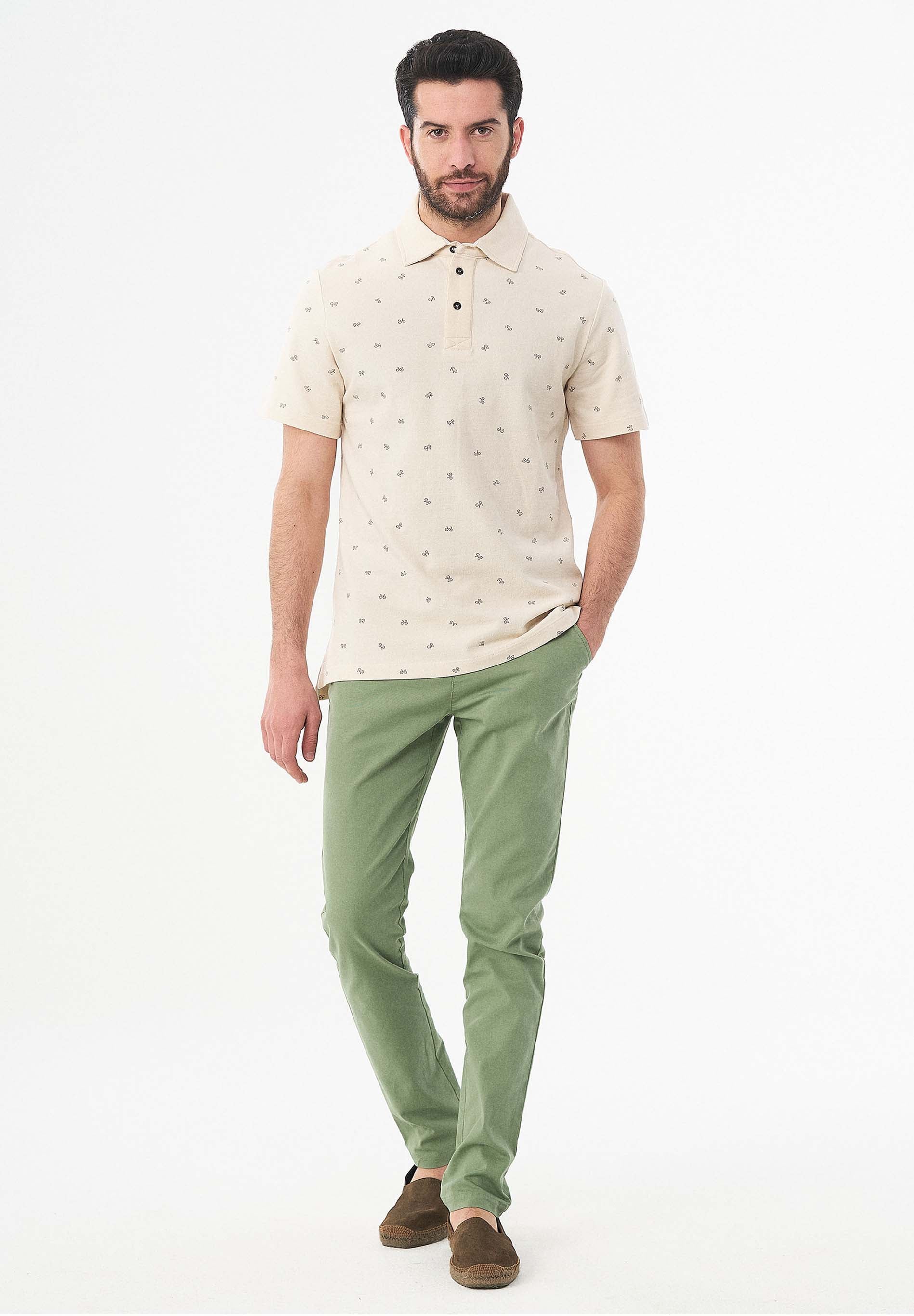 Slim Chino-Hose aus Bio-Baumwolle