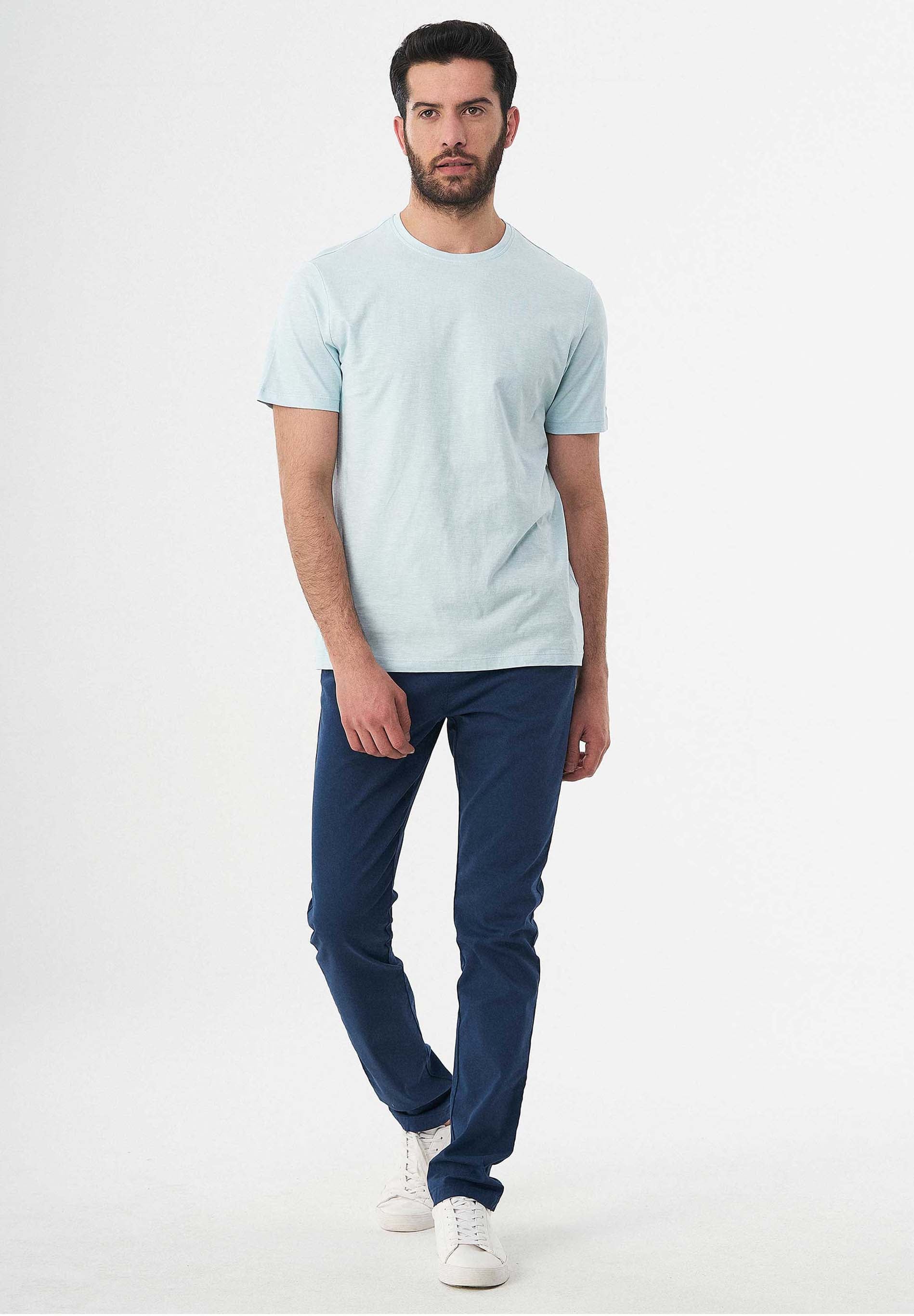 Slim Chino-Hose aus Bio-Baumwolle