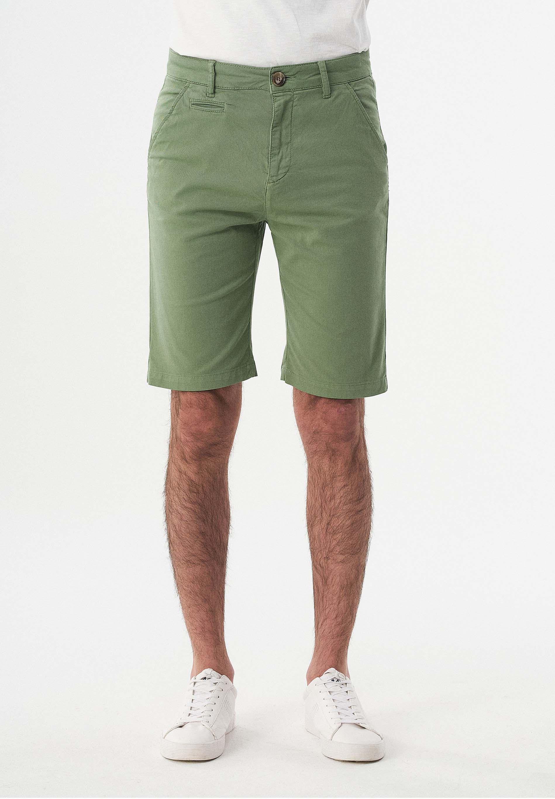 Slim Chino-Shorts aus Bio-Baumwolle