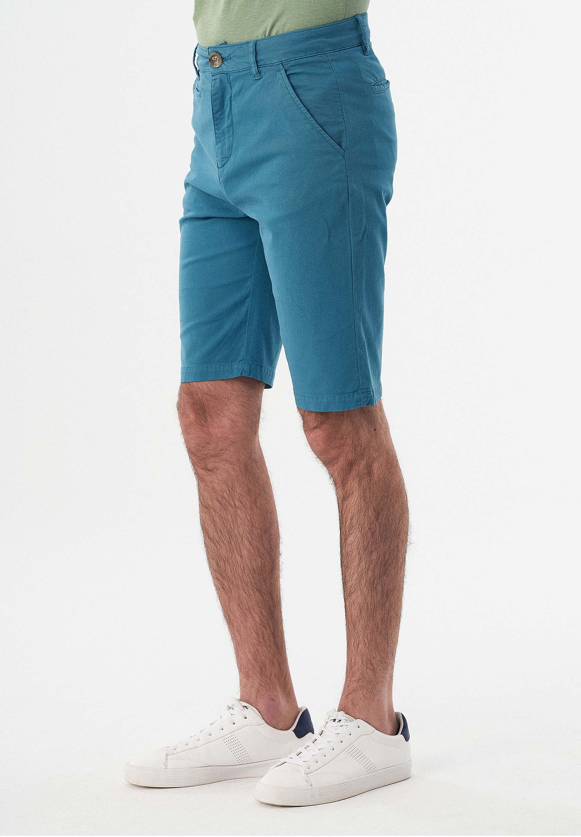 Slim Chino-Shorts aus Bio-Baumwolle