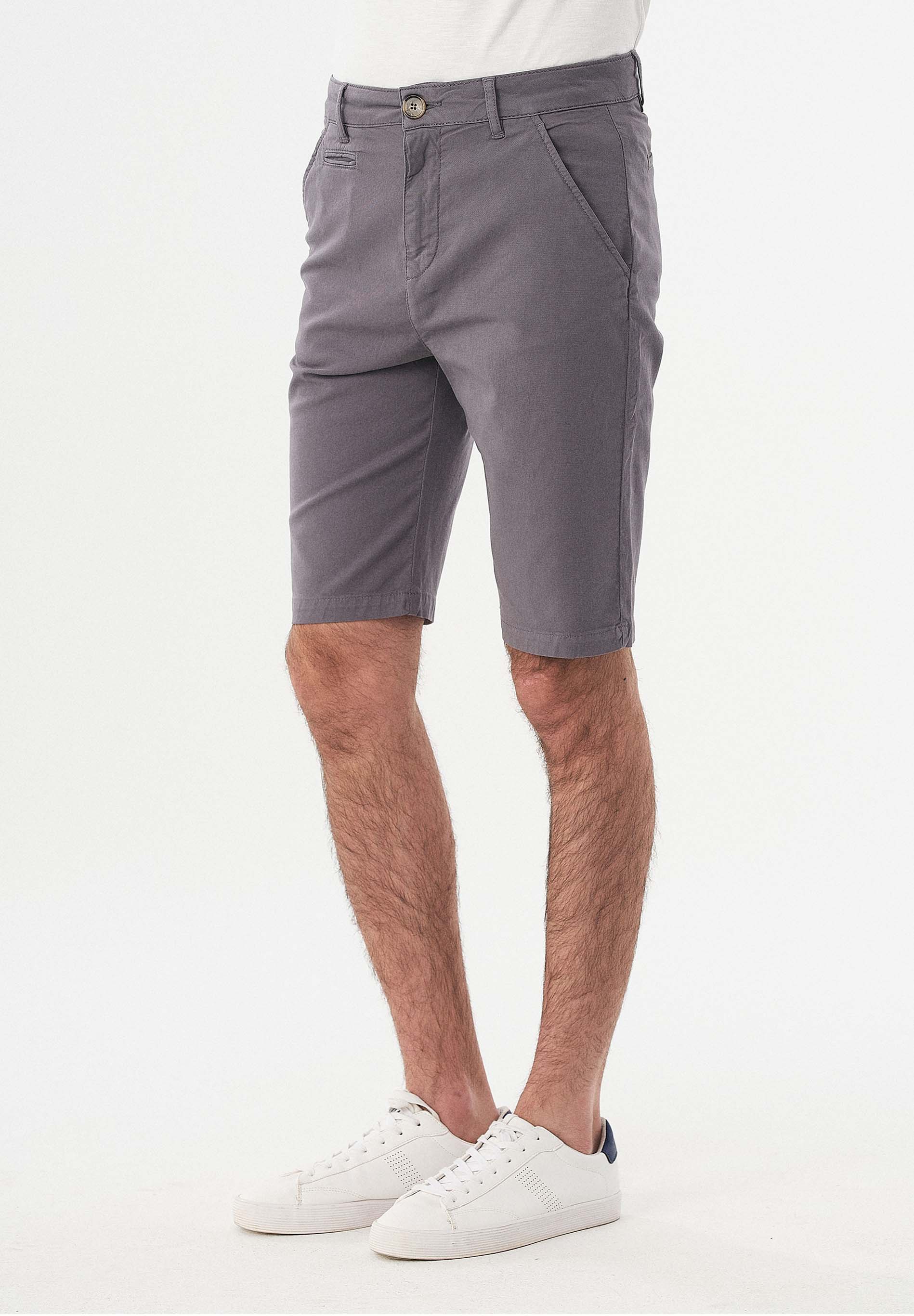 Slim Chino-Shorts aus Bio-Baumwolle