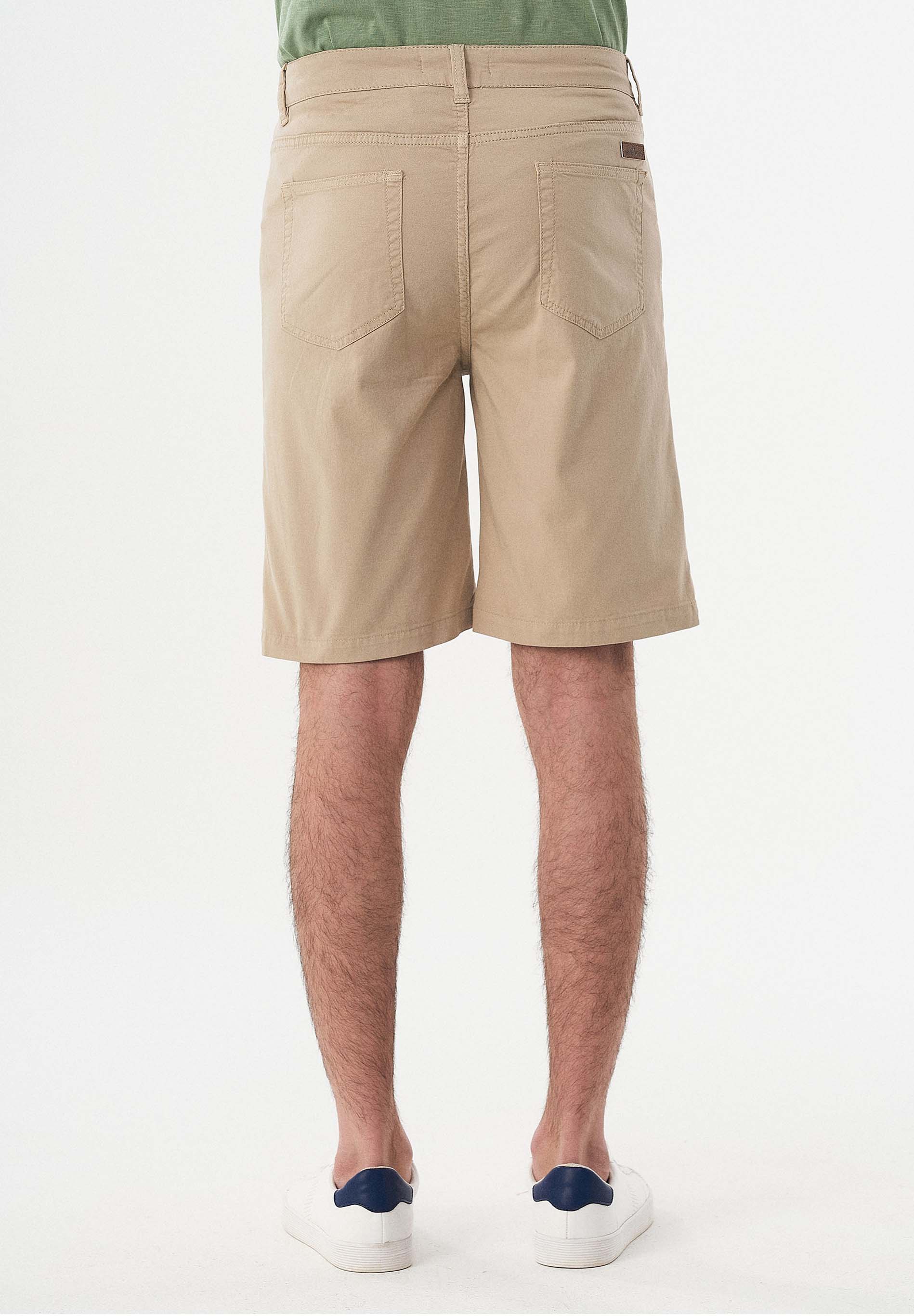 Five-Pocket-Shorts aus Bio-Baumwolle