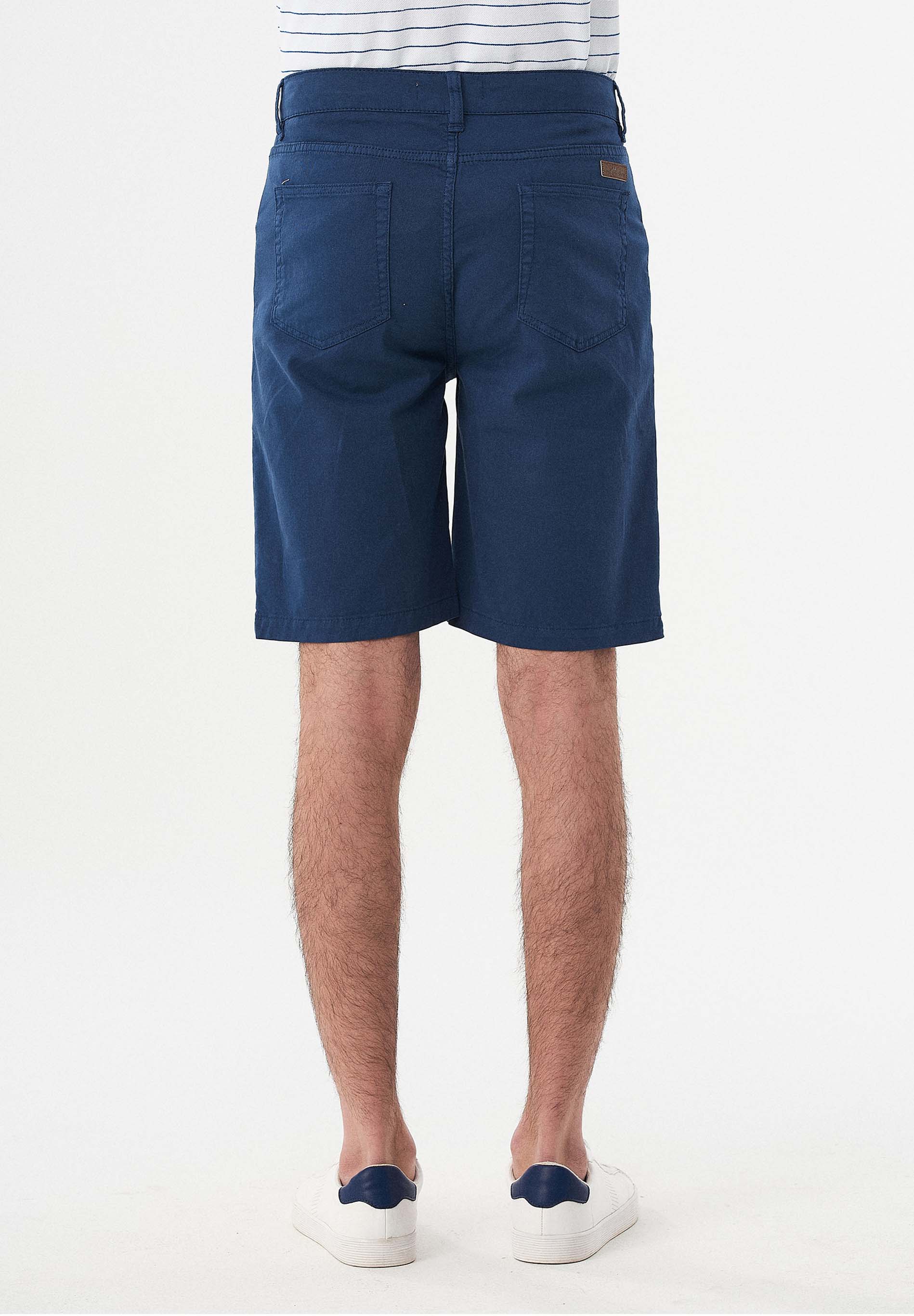 Five-Pocket-Shorts aus Bio-Baumwolle