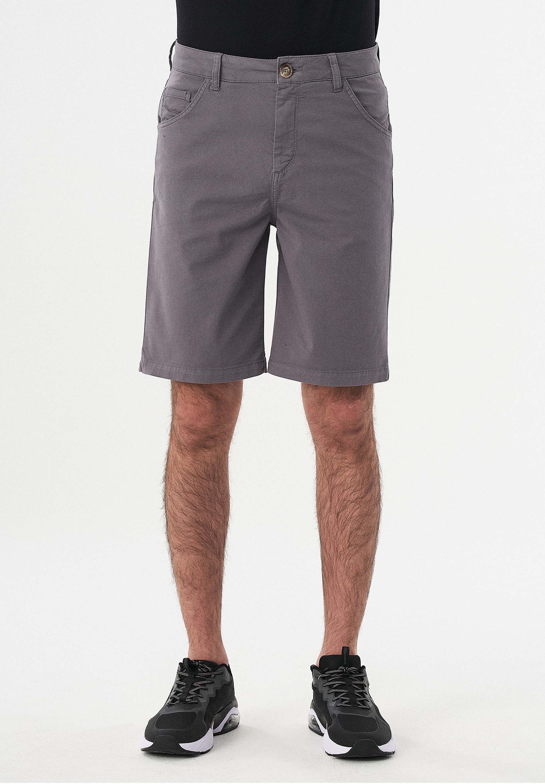 Five-Pocket-Shorts aus Bio-Baumwolle