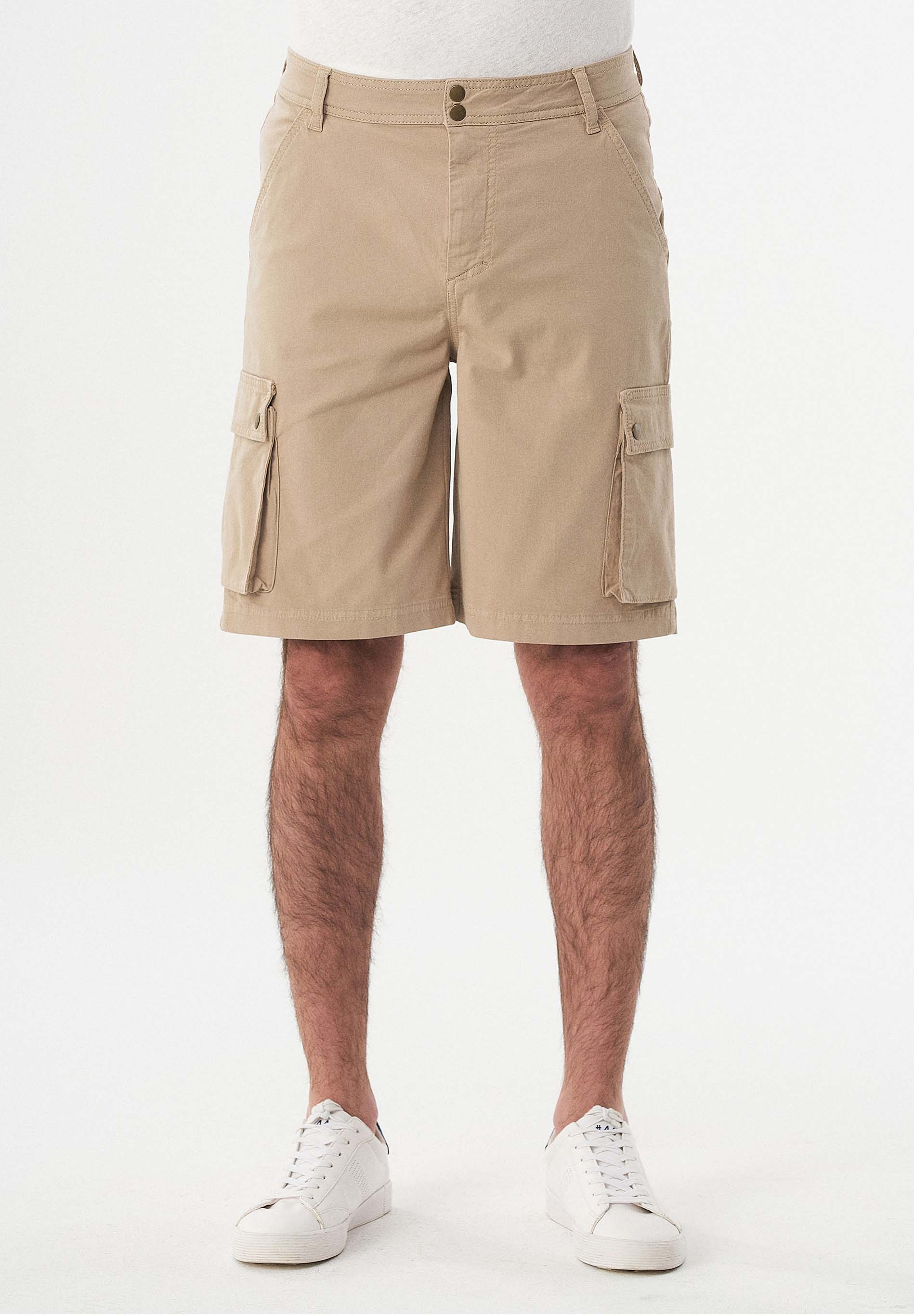 Cargo-Shorts aus Bio-Baumwolle