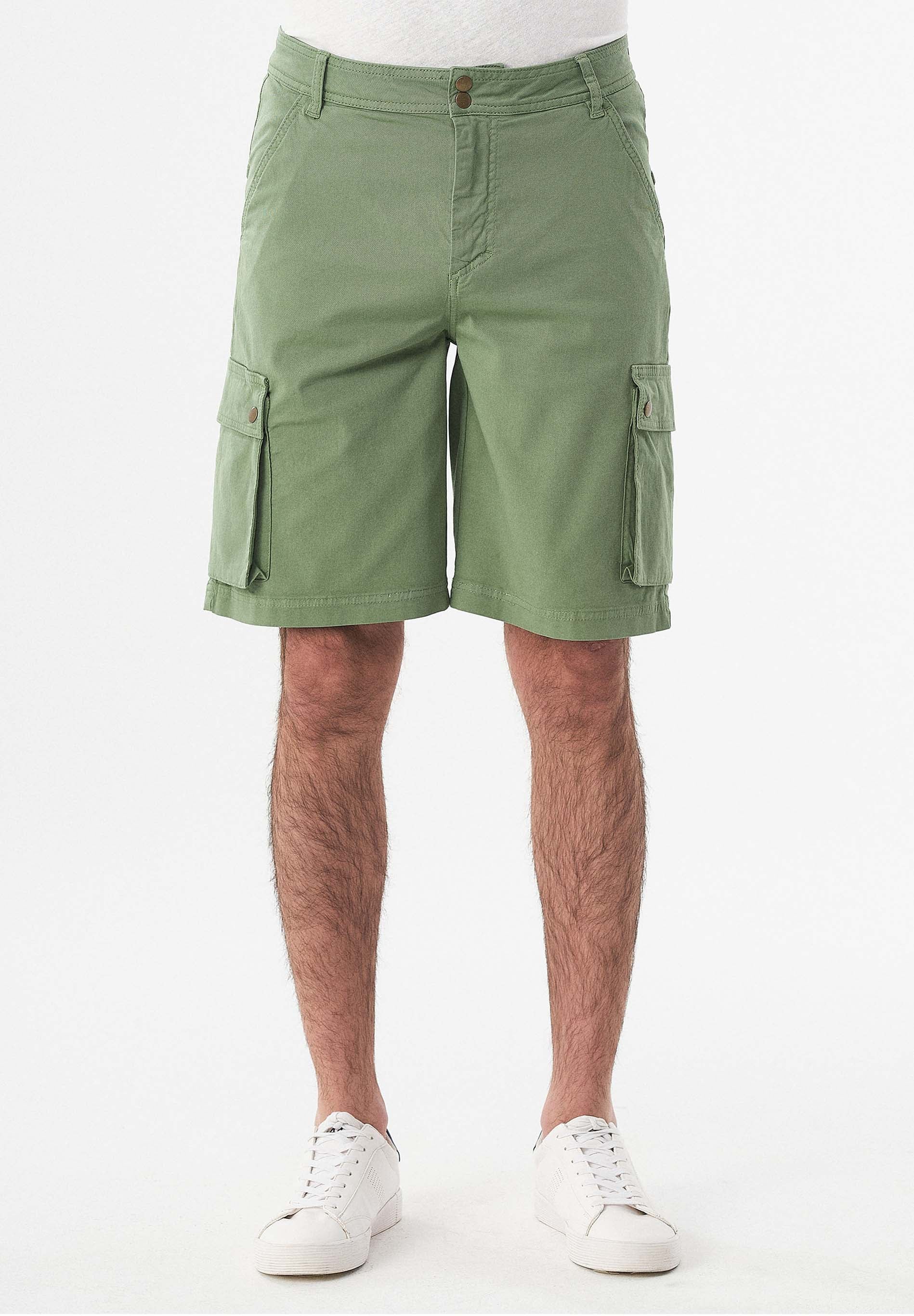 Cargo-Shorts aus Bio-Baumwolle