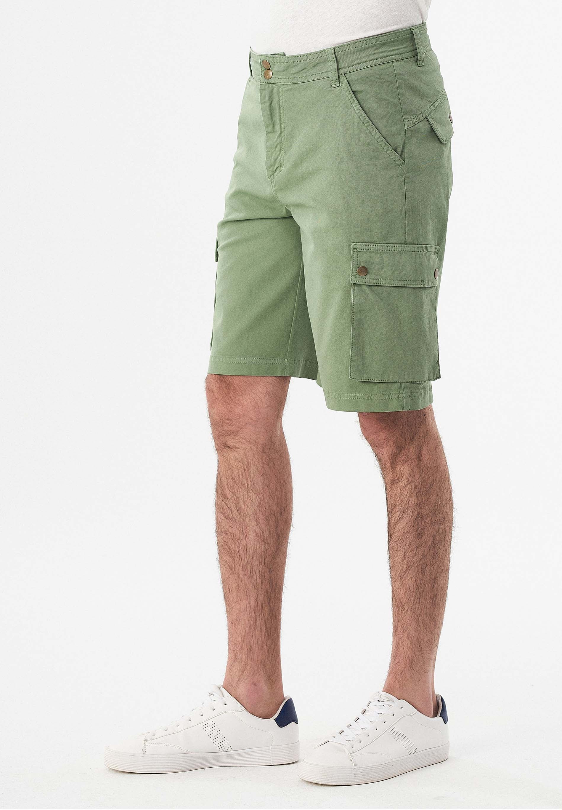 Cargo-Shorts aus Bio-Baumwolle