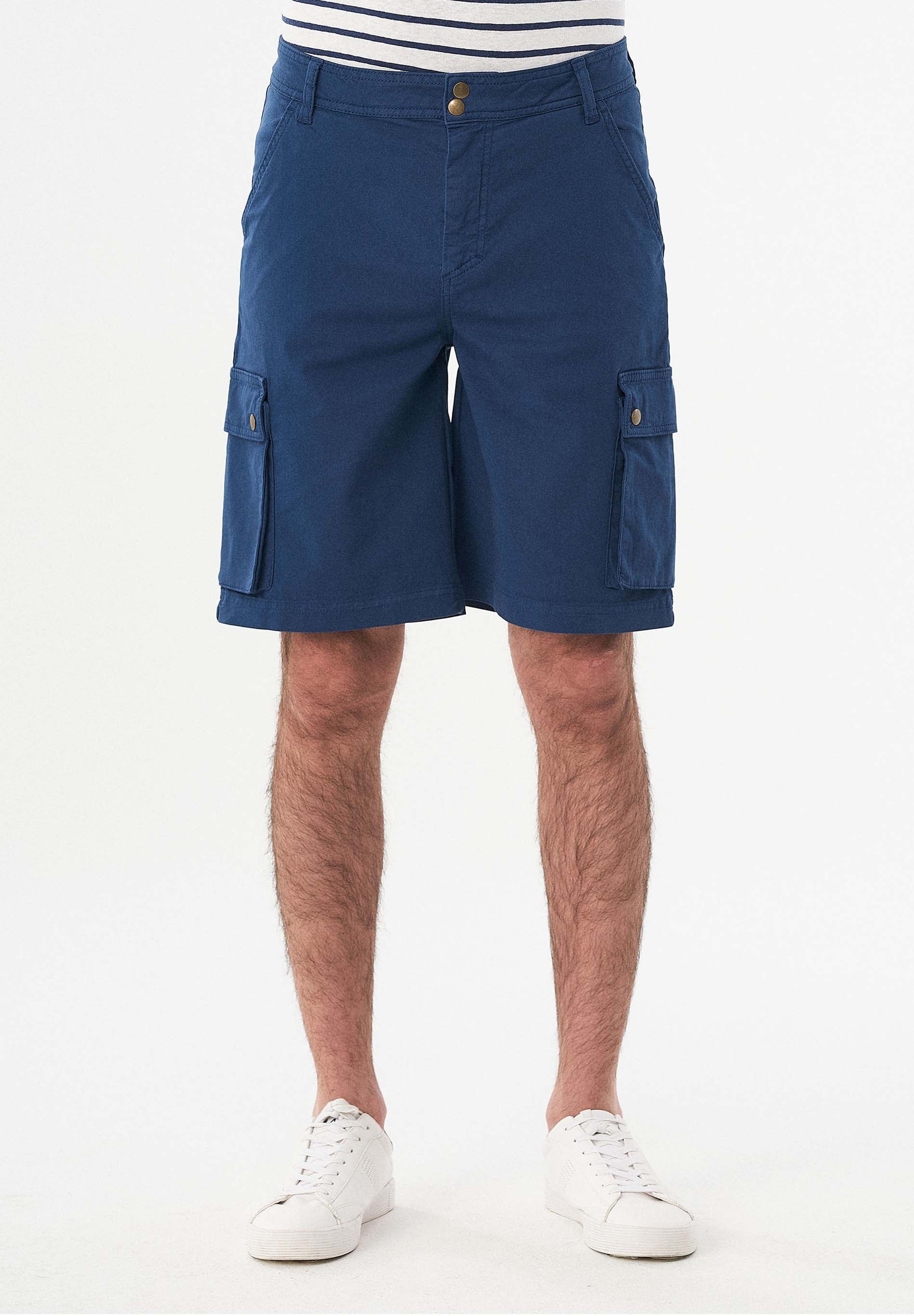 Cargo-Shorts aus Bio-Baumwolle