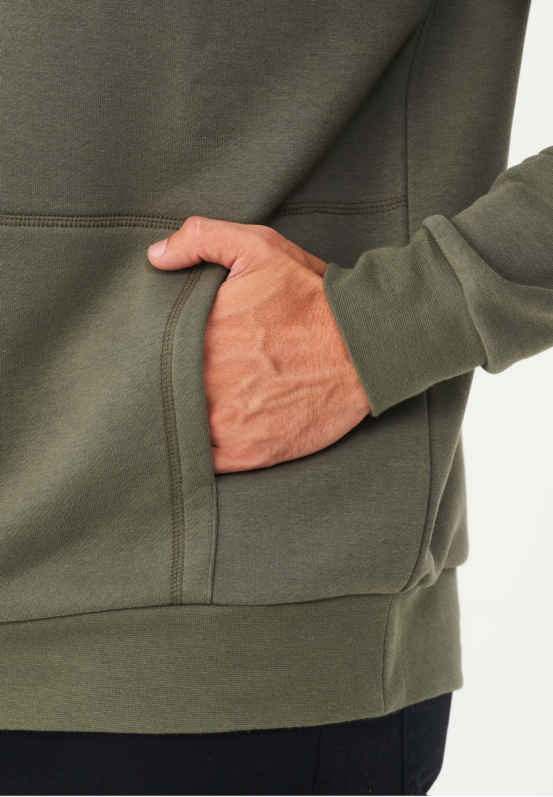 Sweatshirt aus Bio-Baumwolle & Modal mit recyceltem Polyester
