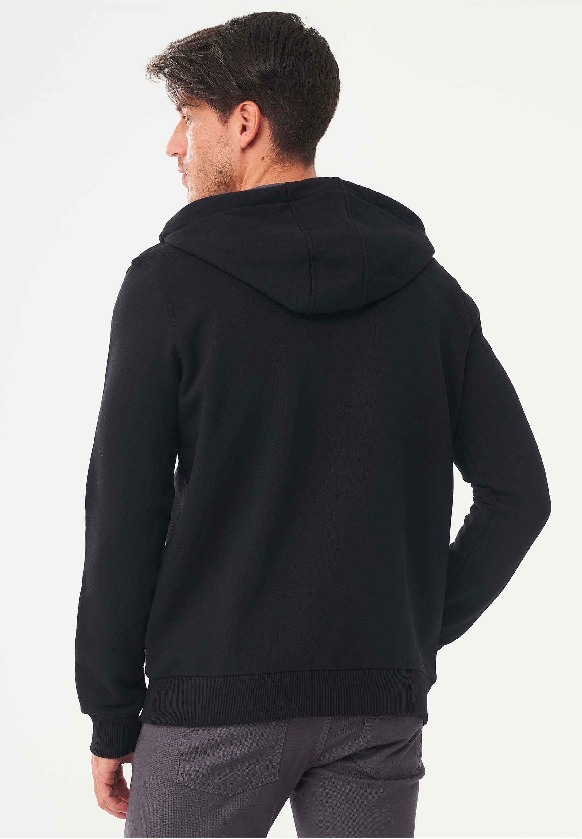 Sweatjacke aus Bio-Baumwolle