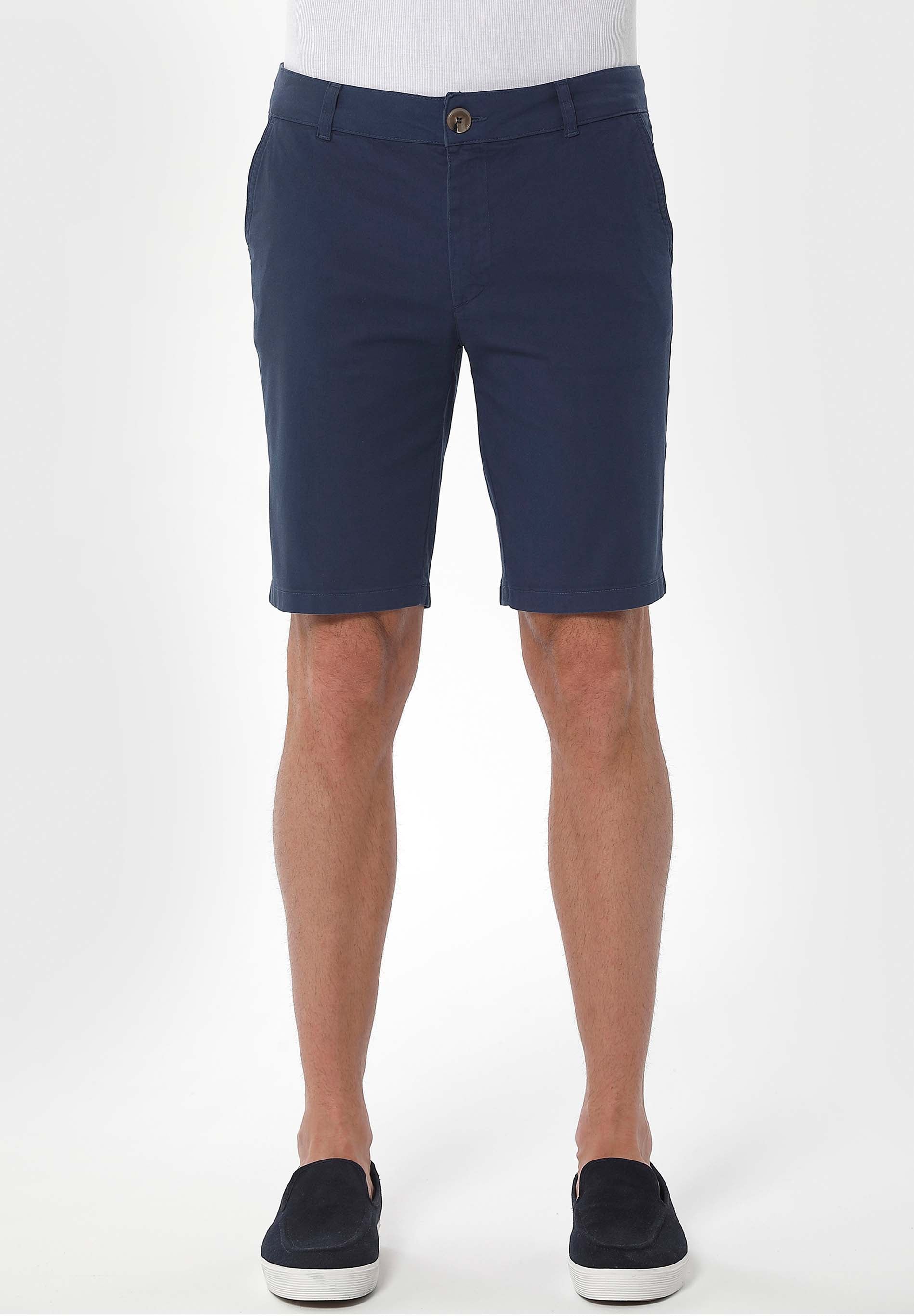 Slim Chino-Shorts aus Bio-Baumwolle