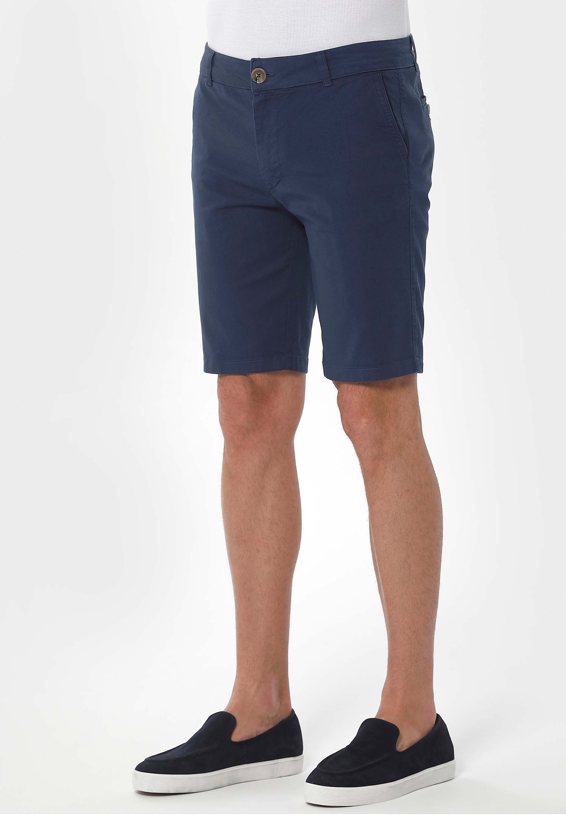 Slim Chino-Shorts aus Bio-Baumwolle