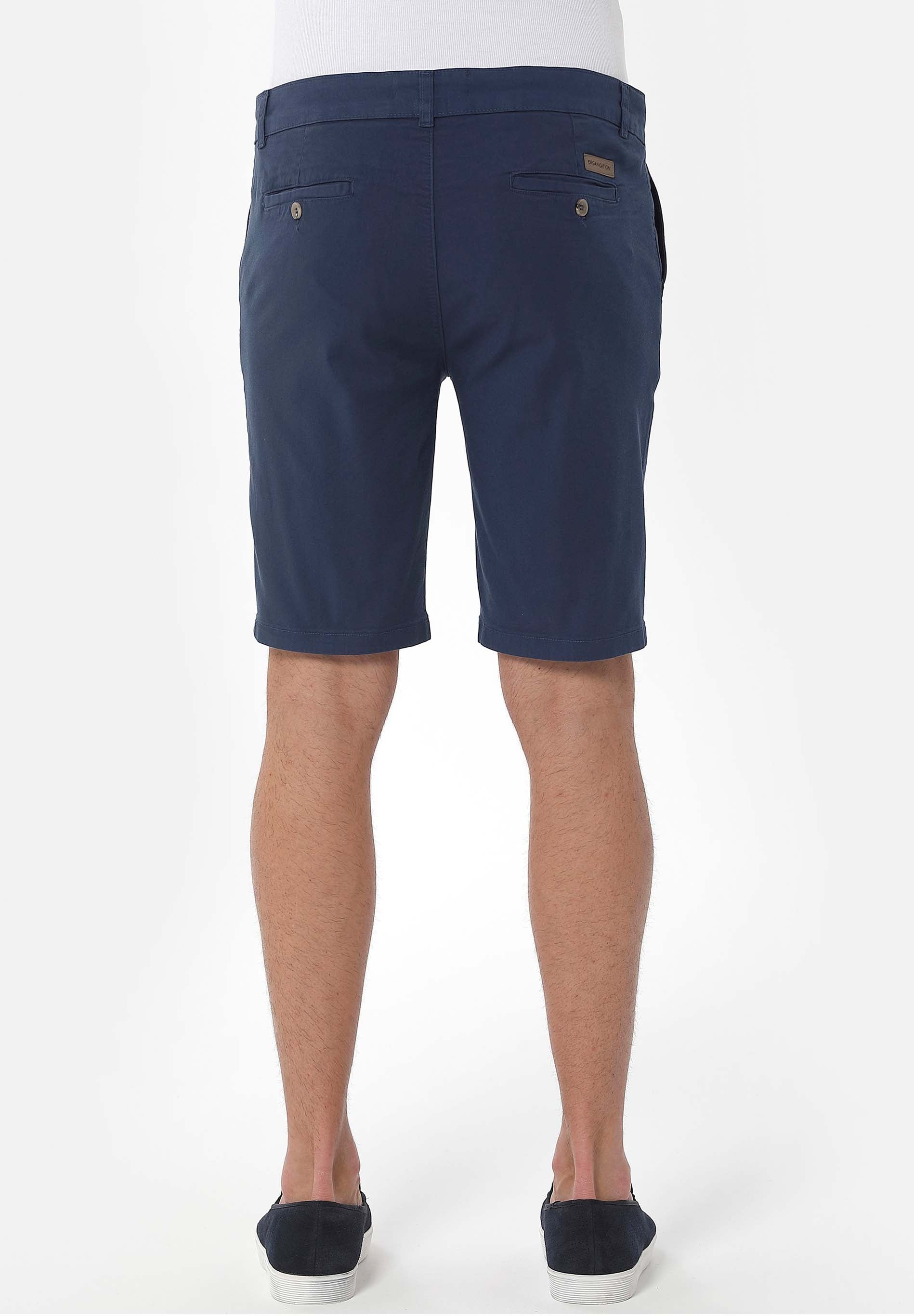 Slim Chino-Shorts aus Bio-Baumwolle