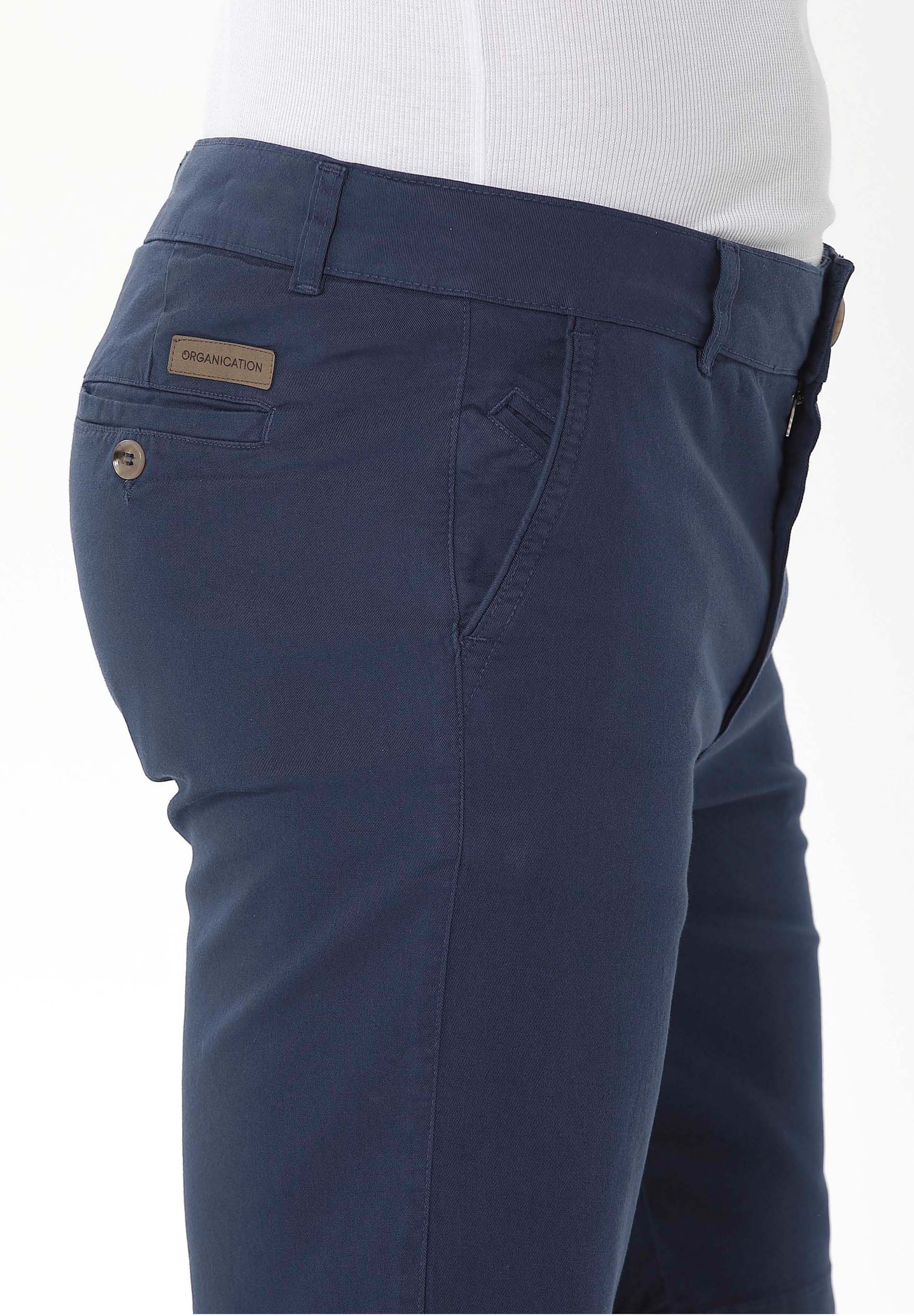 Slim Chino-Shorts aus Bio-Baumwolle