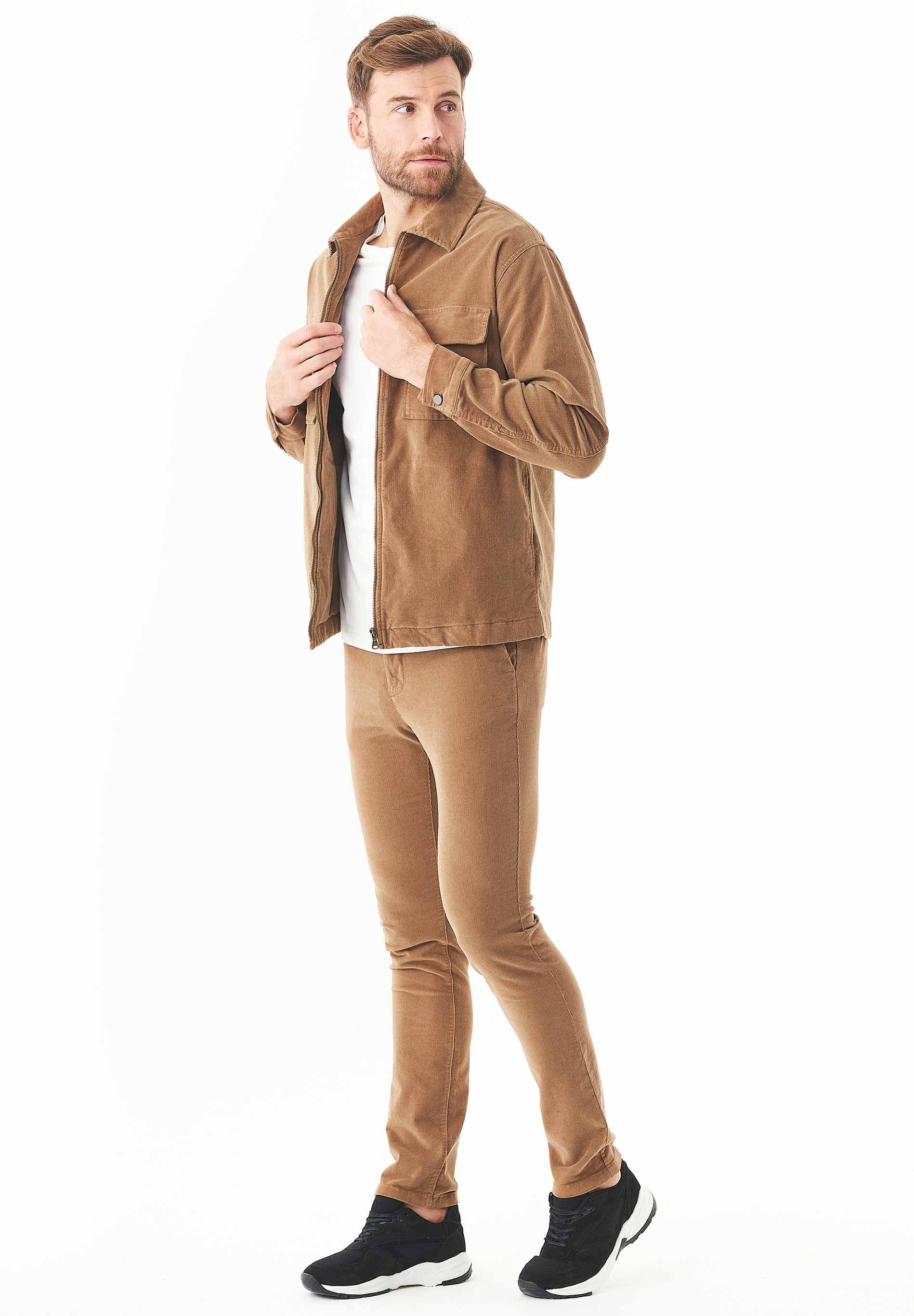 Slim Cordhose aus Bio-Baumwolle