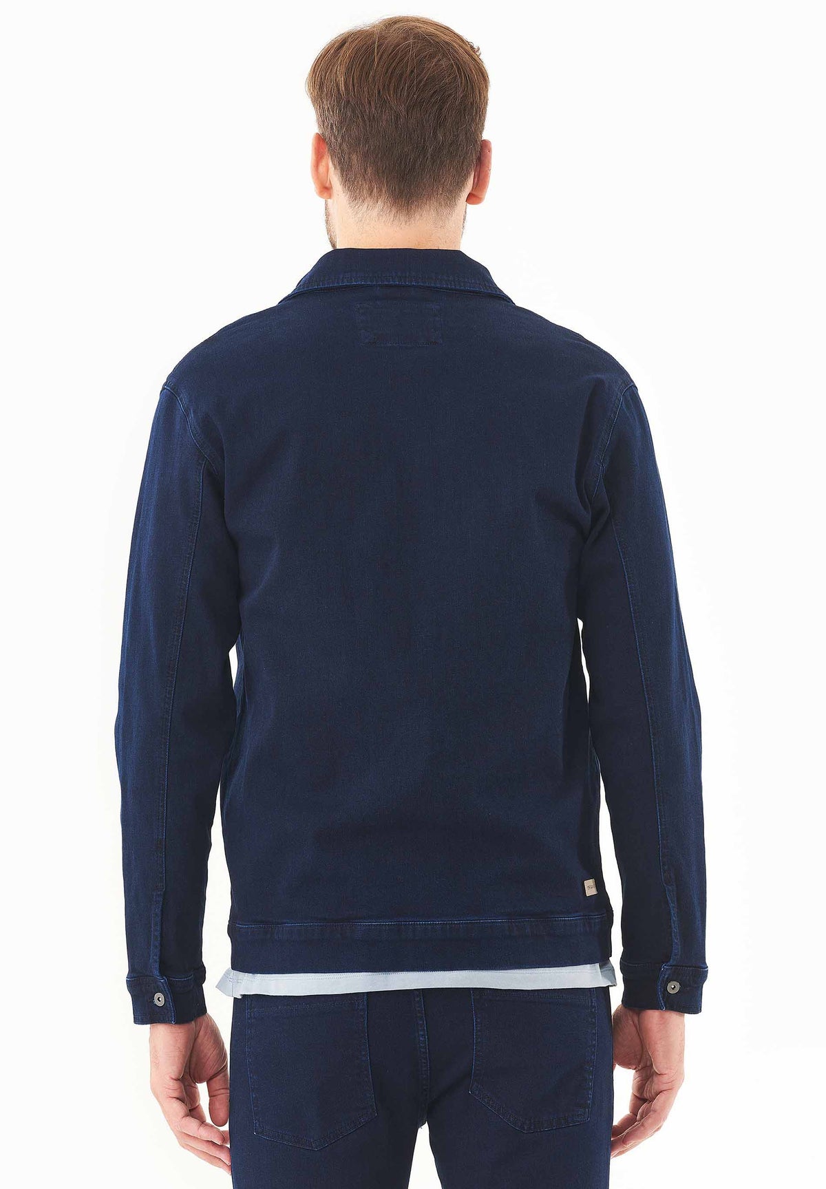 Jeansjacke aus Bio-Baumwolle – Ansicht 4